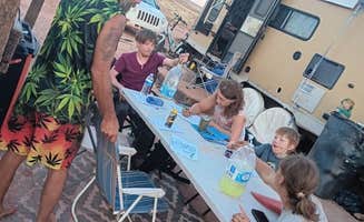 Michelle K.'s photo of camping with pets at Sandstones Retreat near Holbrook, AZ