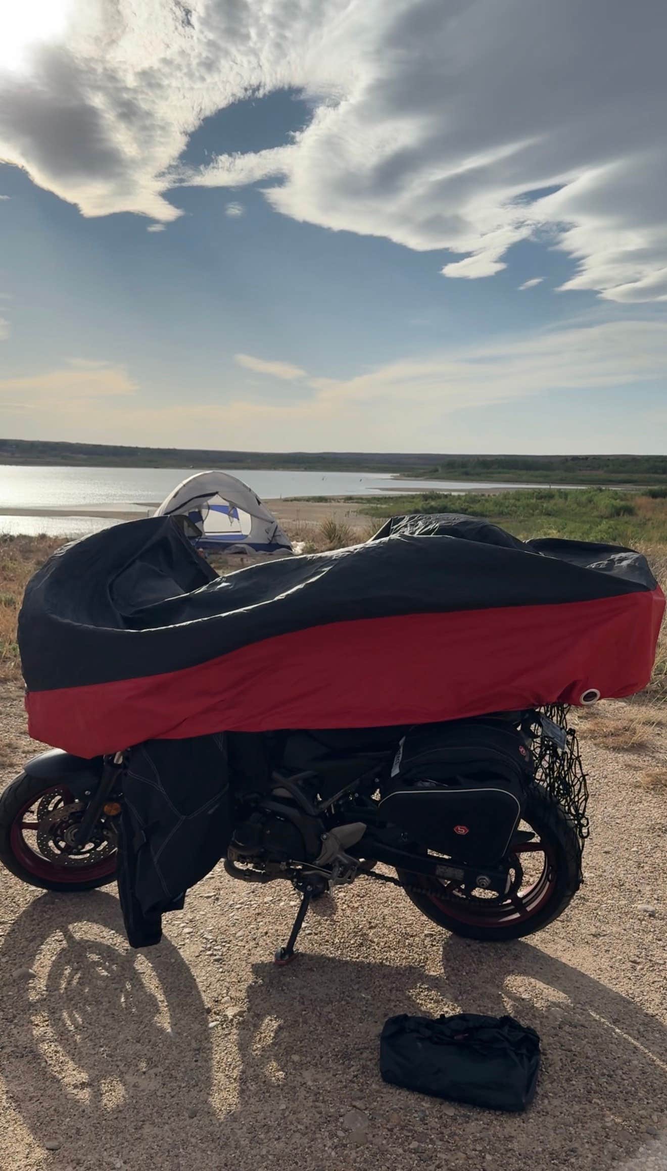 Camper-submitted photo at Sandy Beach City Park - Clarendon near McClellan Creek National Grassland