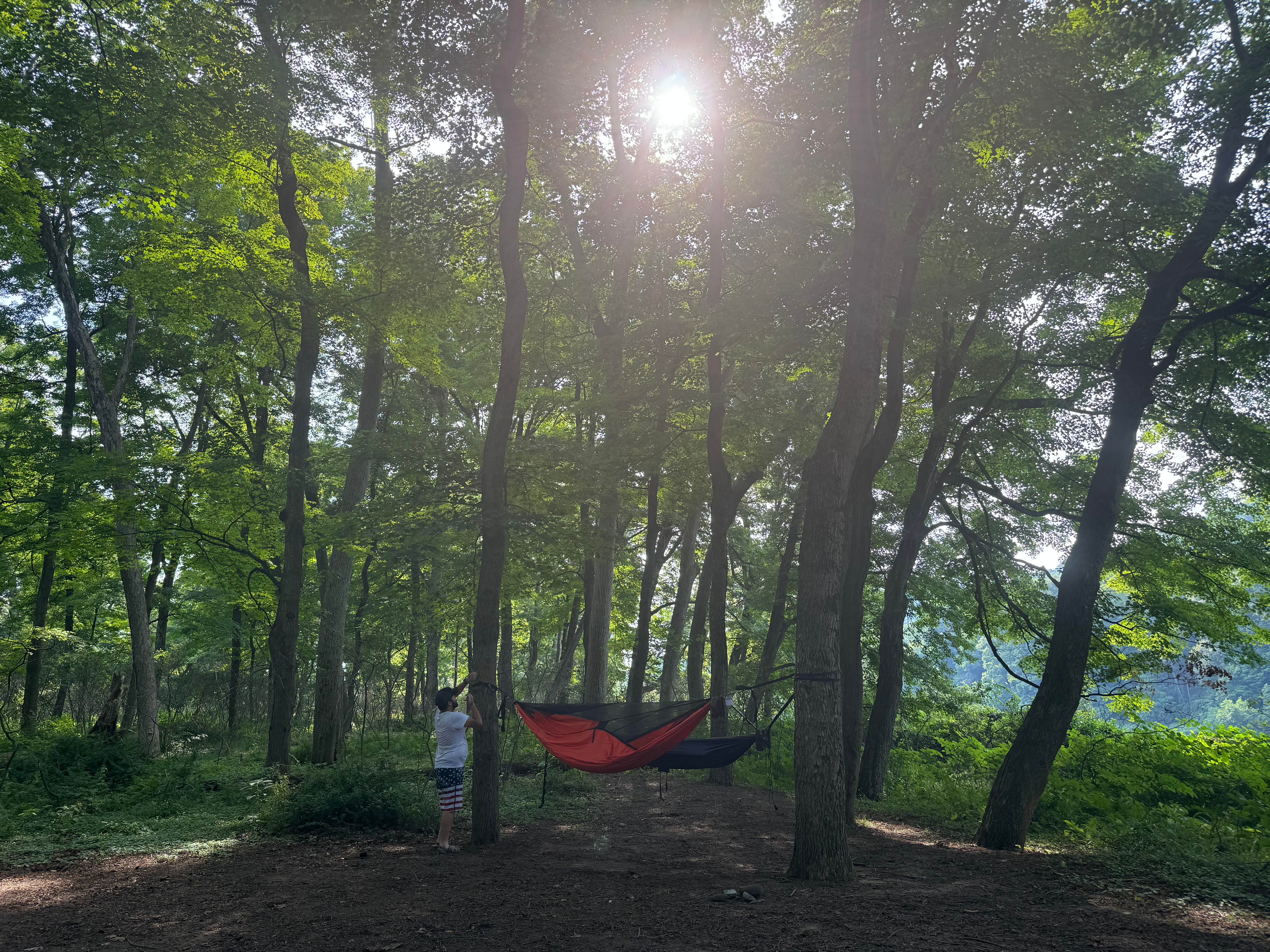 Camper-submitted photo at Sandyston Boat In Campsites — Delaware Water Gap National Recreation Area near Wallpack Center, NJ