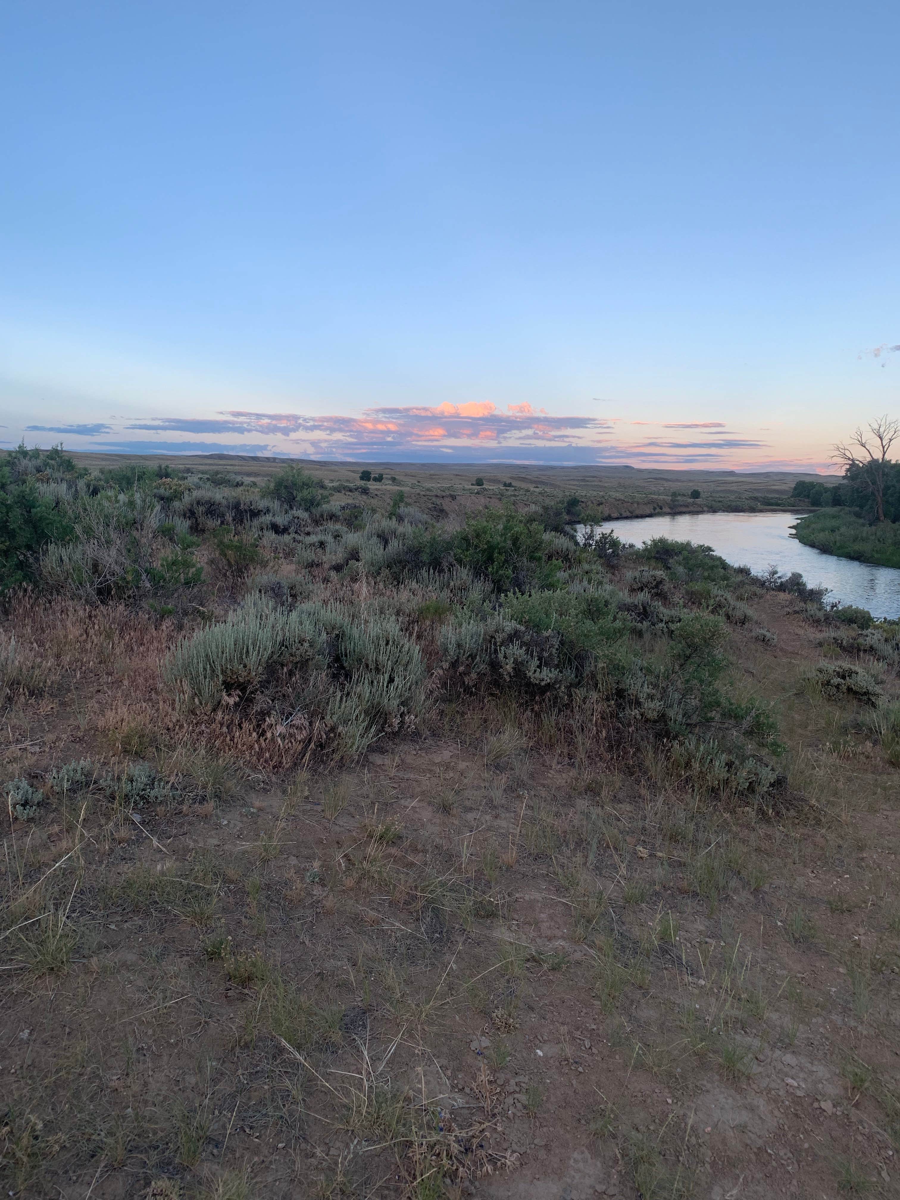 Camper-submitted photo at Sanger Public Access Area on North Platte River near Saratoga, WY