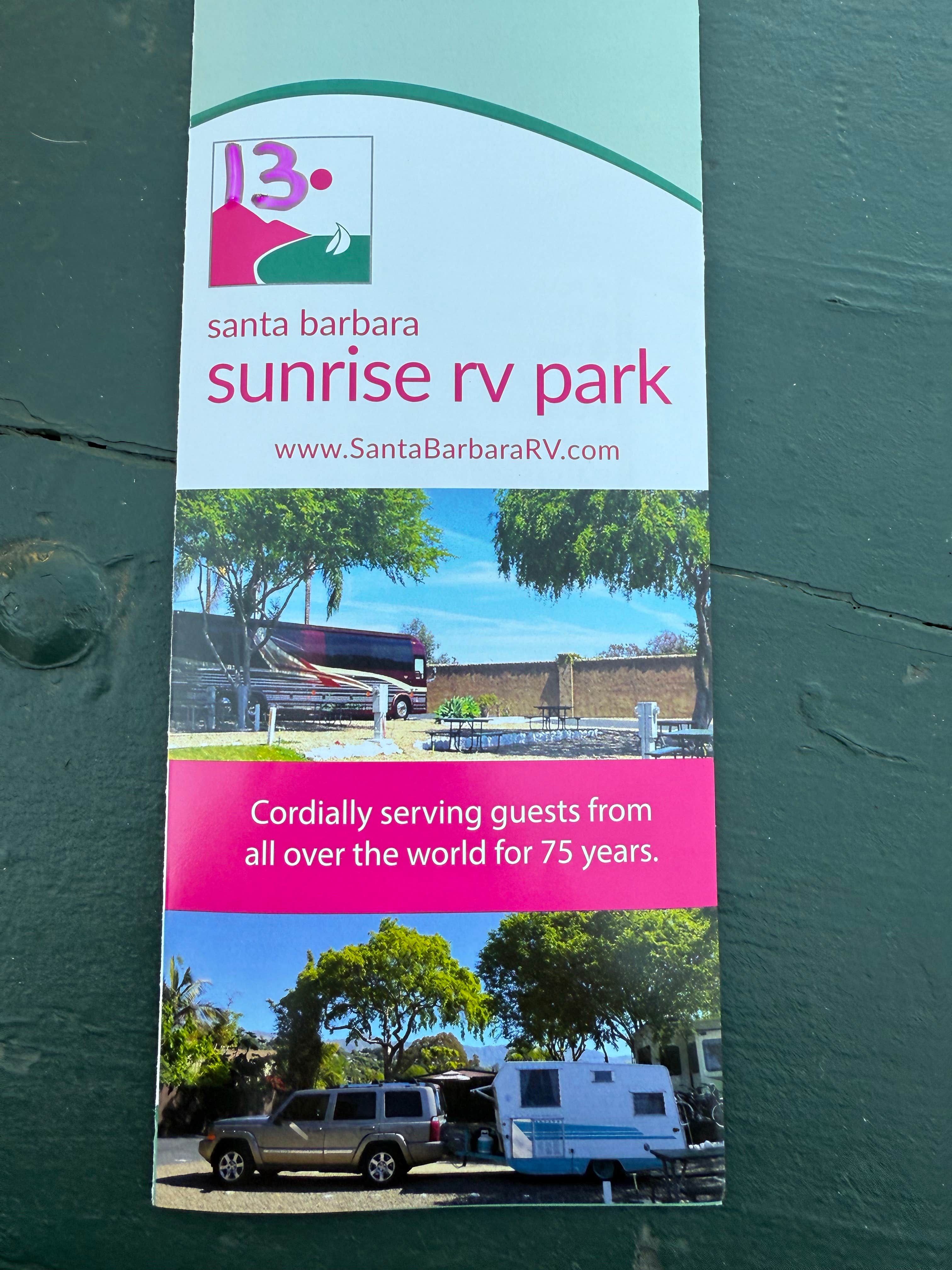 Camper-submitted photo at Santa Barbara Sunrise RV Park near Santa Barbara, CA