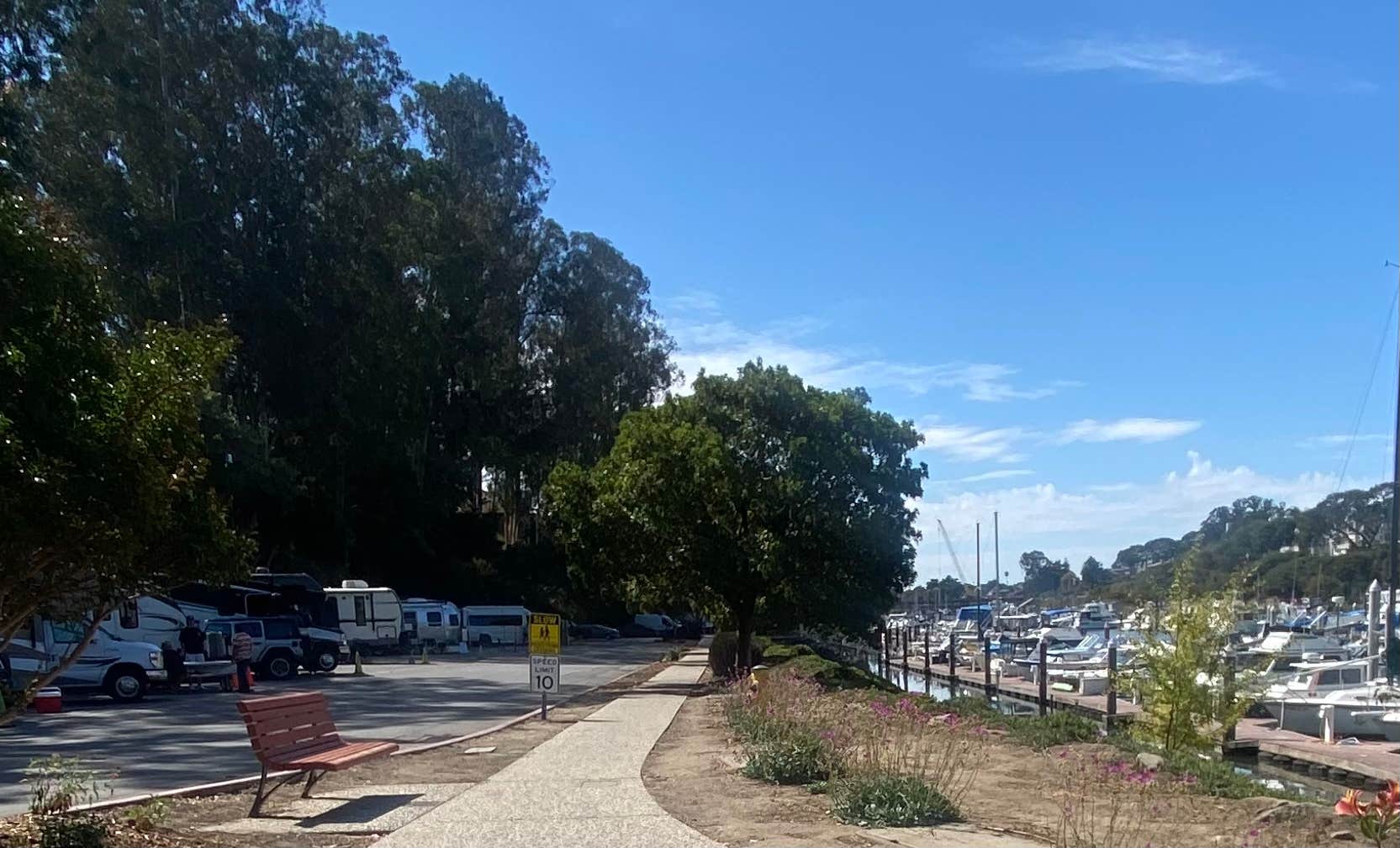 Camping near Santa Vida RV Park: Santa Cruz Harbor RV Park, Capitola, California