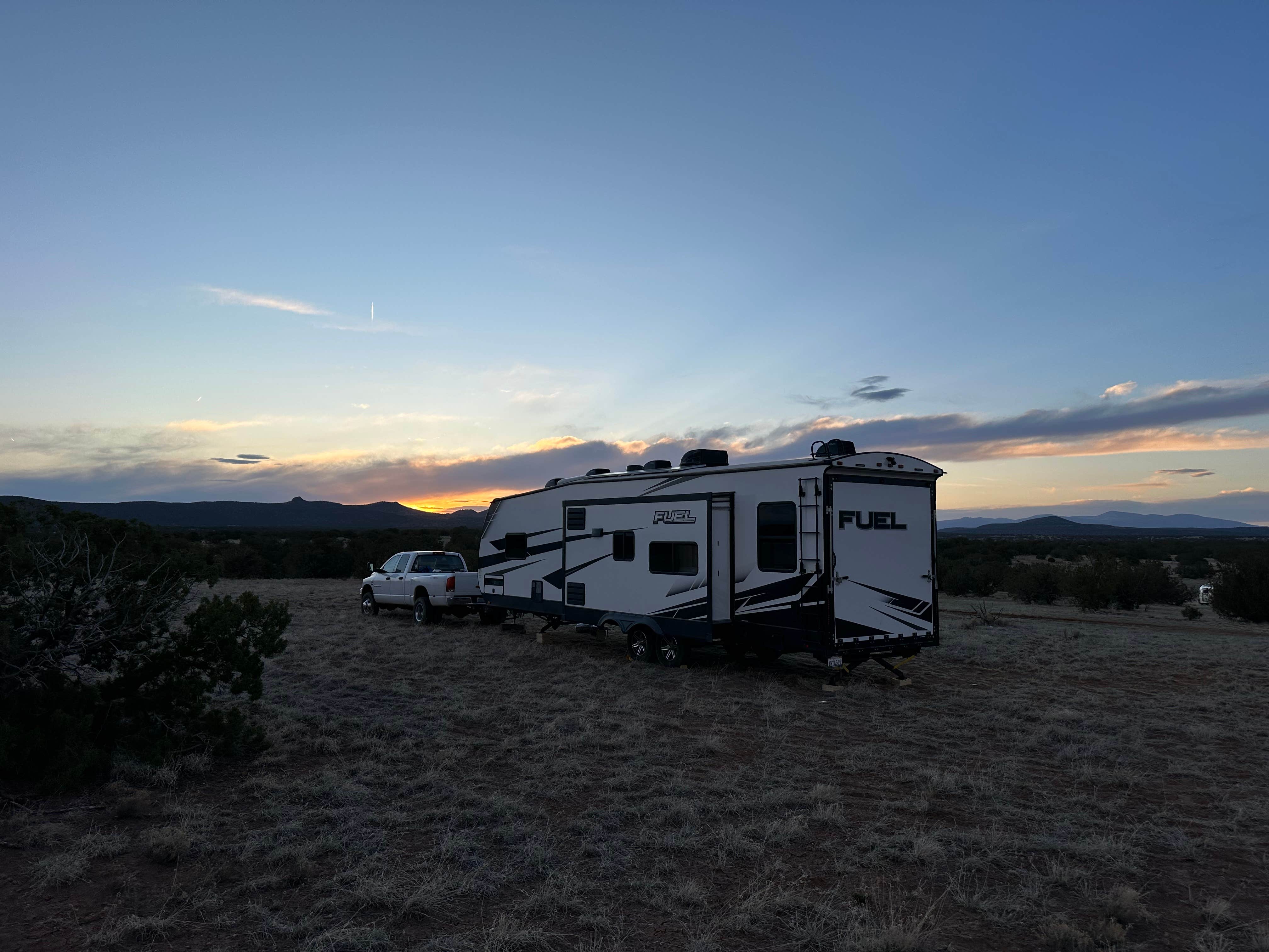 Camper-submitted photo at Santa Fe BLM Dispersed Campsite near White Rock, NM