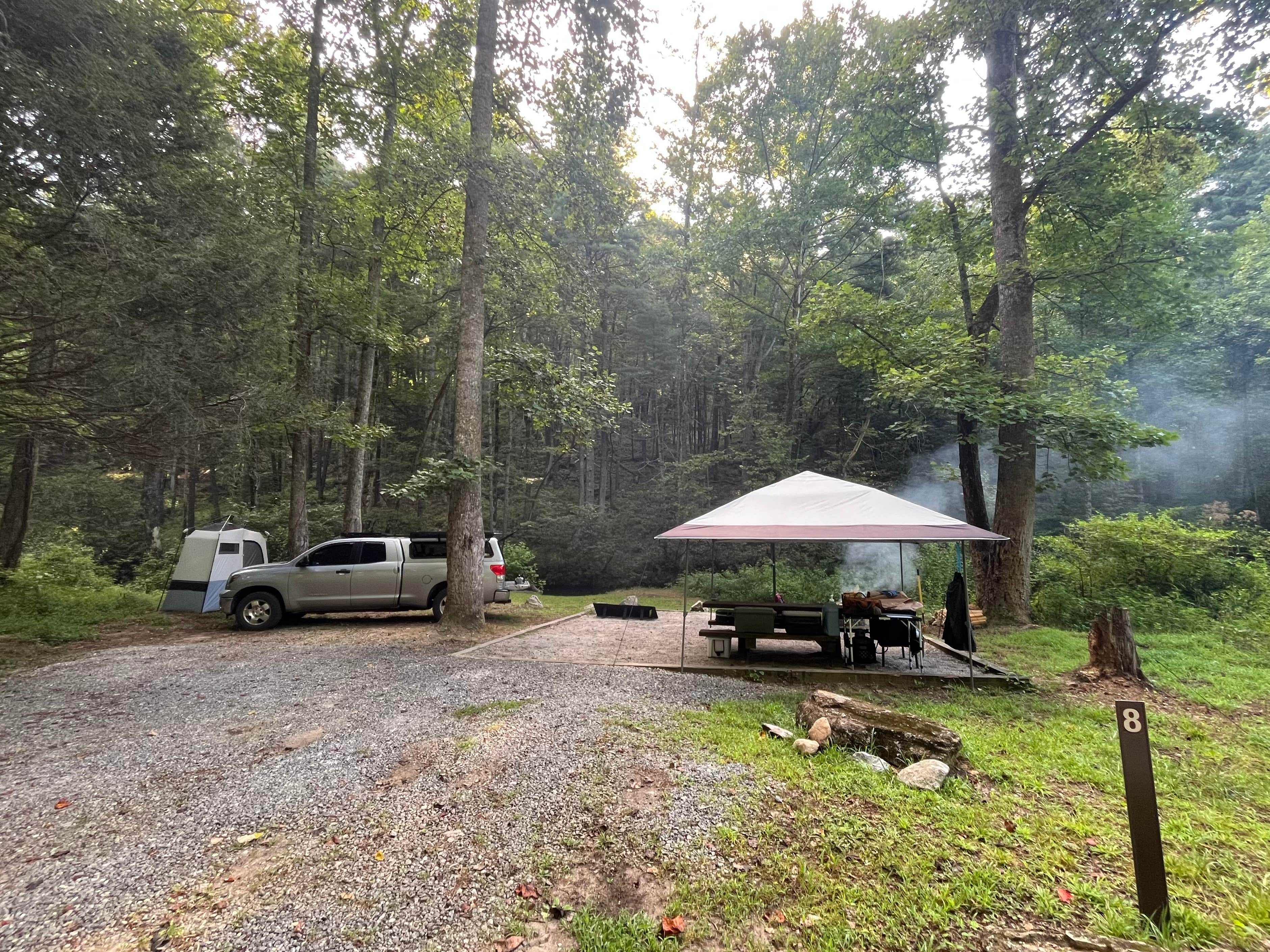 Camper submitted image from Sarah's Creek Campground (Clayton, Ga) — Chattahoochee Oconee National Forest - 4