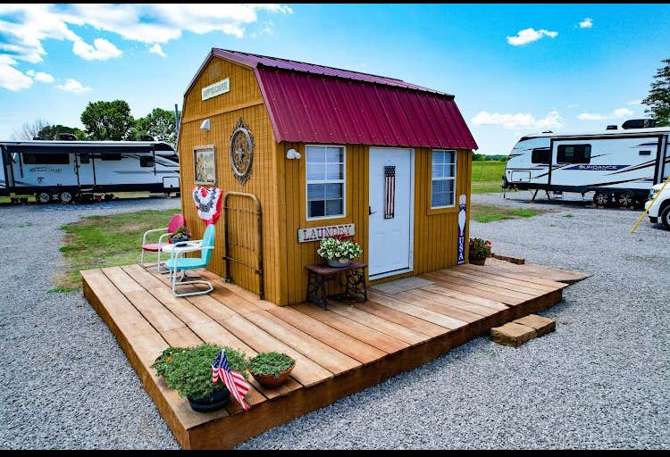 Elizabeth B.'s photo of rv camping at Sasquatch RV Park near Proctor, OK
