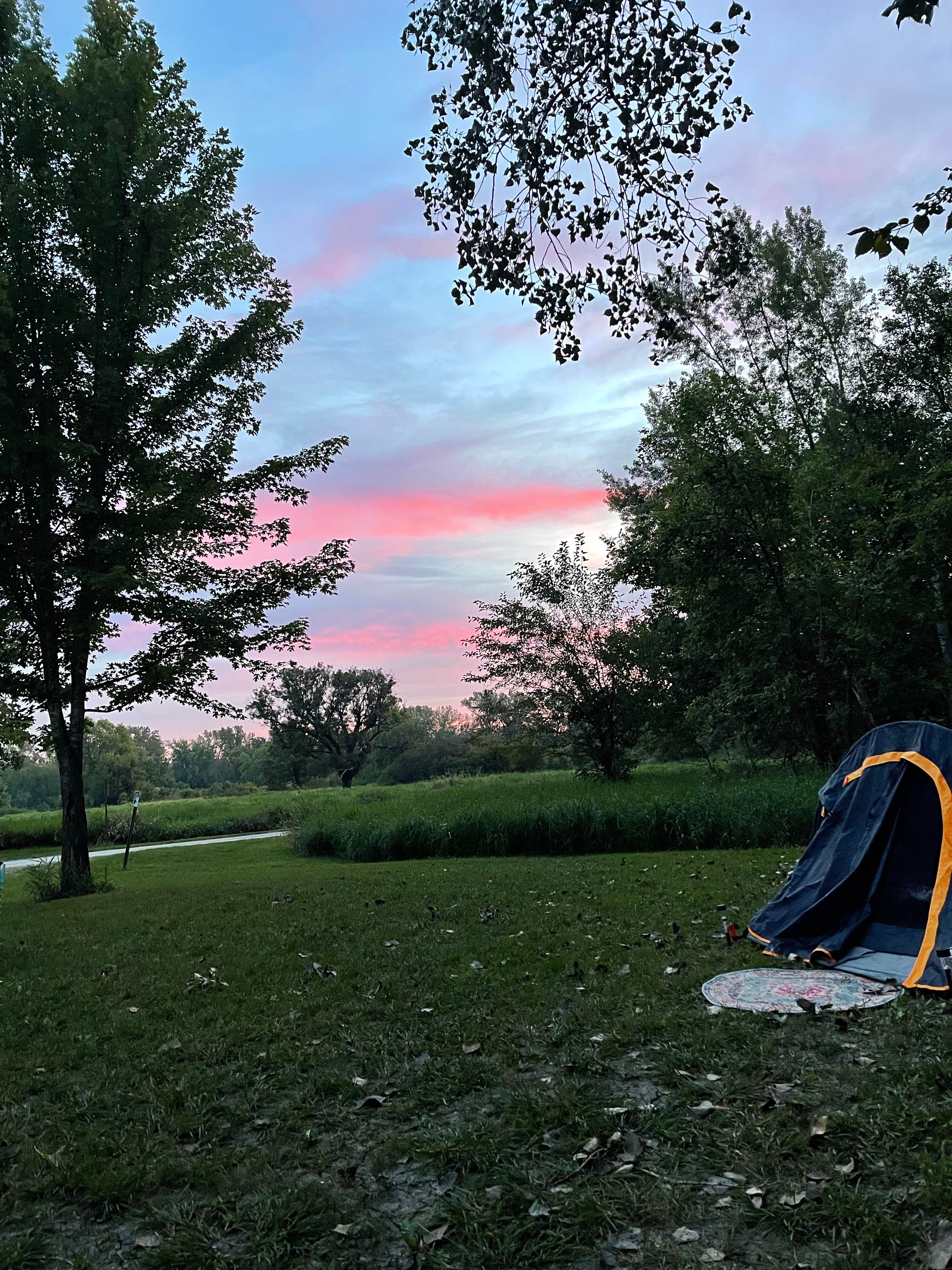 Camper-submitted photo at Saulsbury Bridge Rec Area - Cedar River Campground near West Liberty, IA