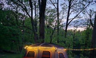 Camping near Manistee River Trail Dispersed Camping: Sawkaw Lake, Bitely, Michigan