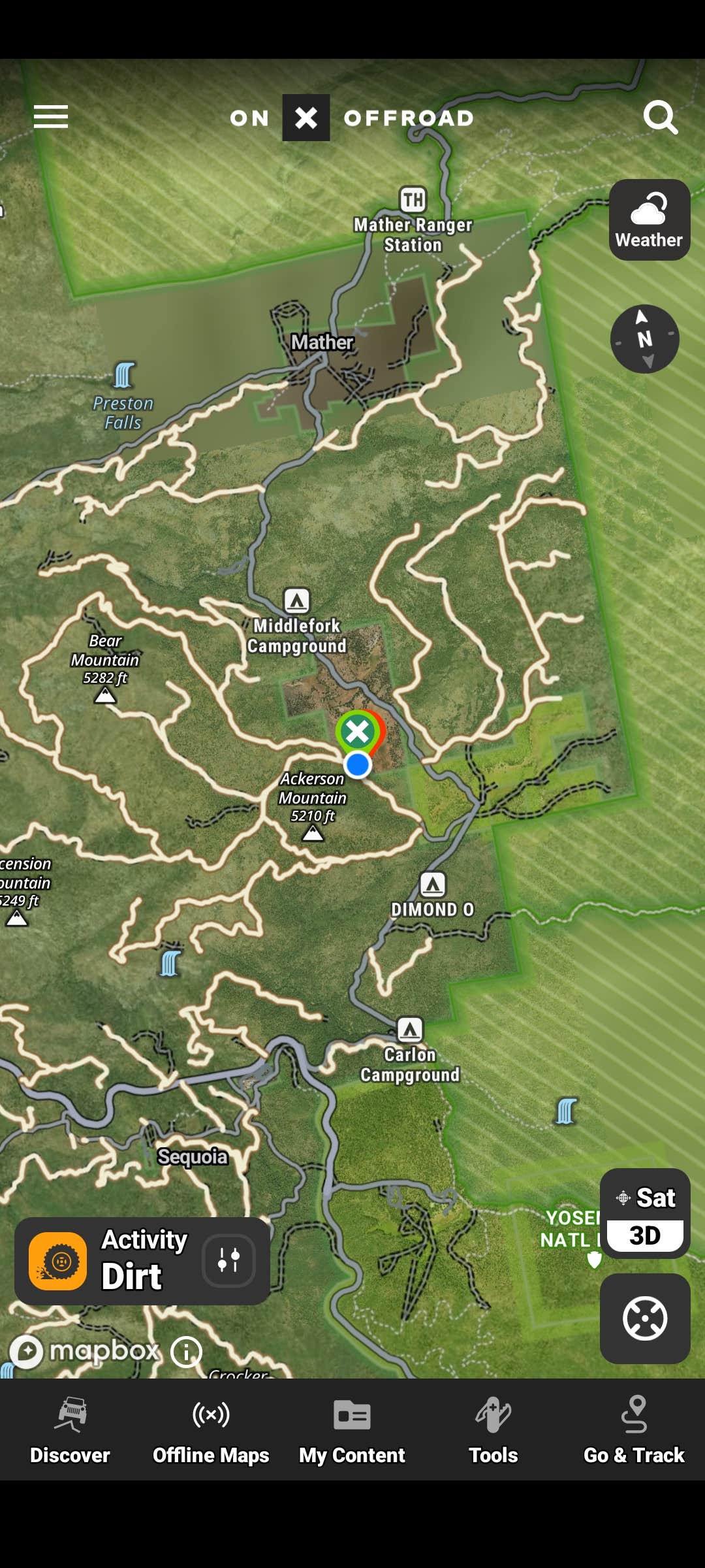 Camper-submitted photo at Sawmill Campground near Green Valley, CA