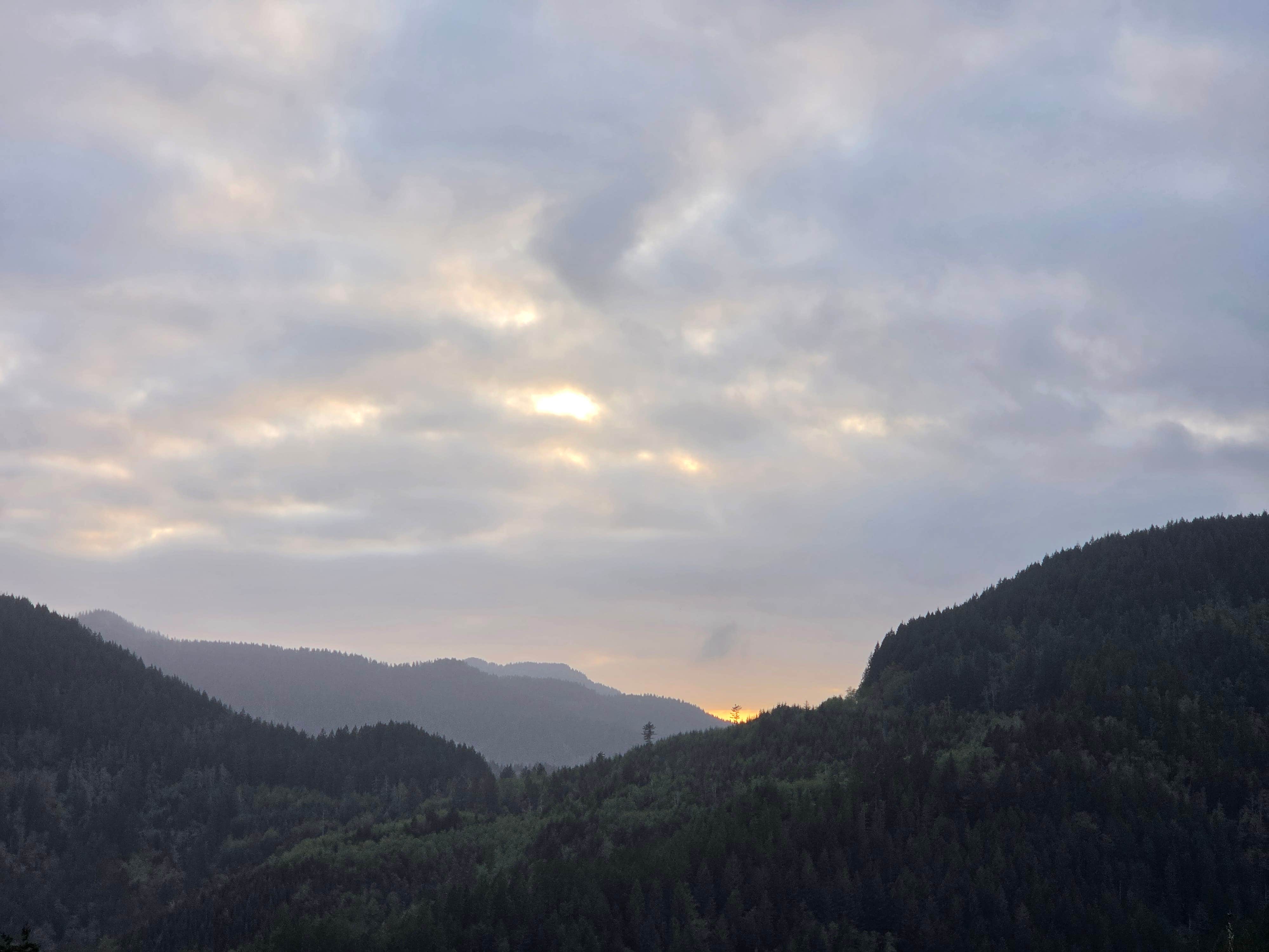 Camper-submitted photo at Scenic Overlook Dispersed Camp near Foley Creek near Gaston, OR