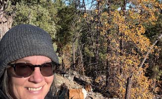 Brenda H.'s photo of camping with pets at Schnebly Hill Rd, Fox Borough Dam near Coconino National Forest