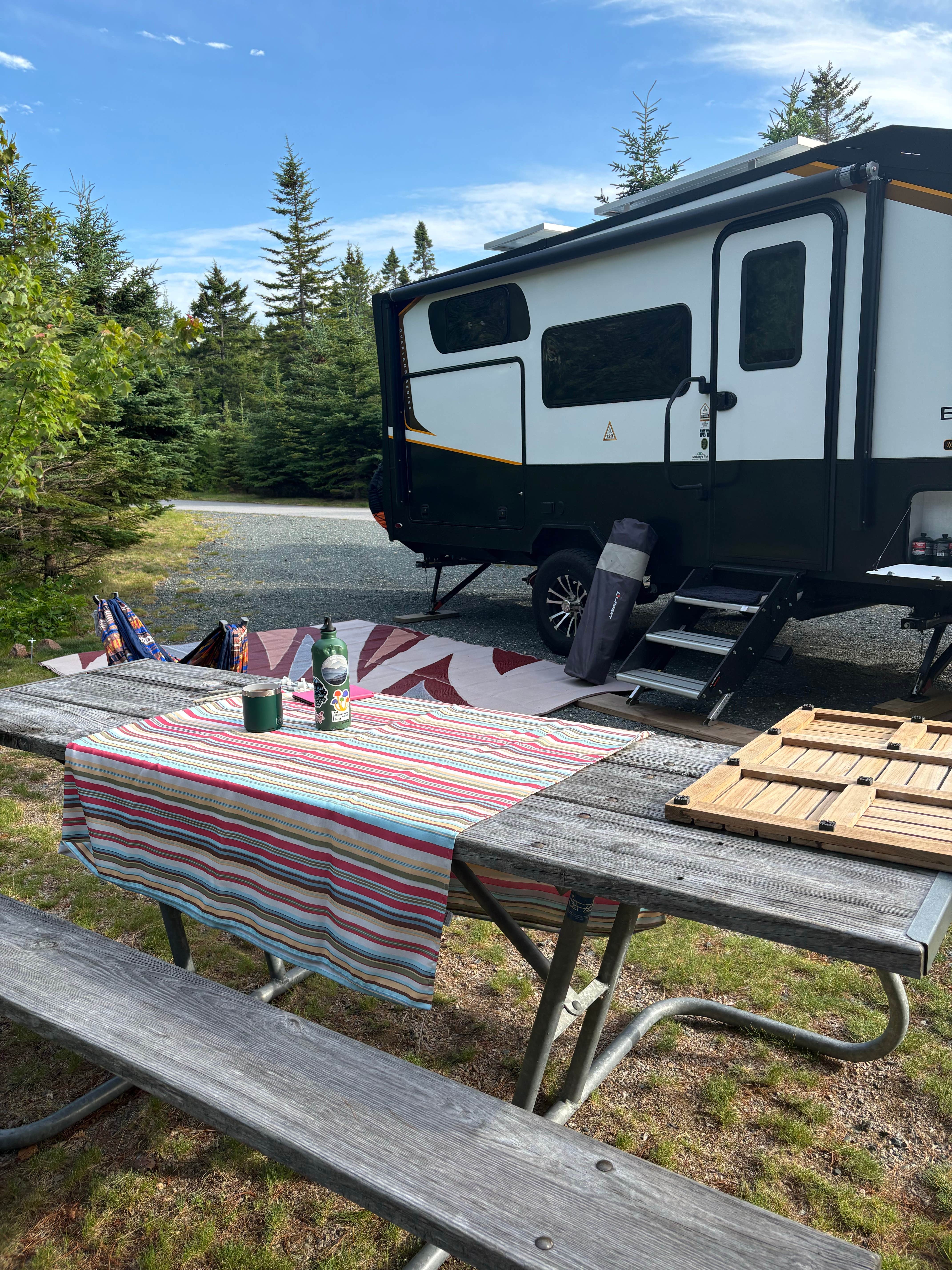 Adam and Suzanne B.'s photo at Schoodic Woods Campground — Acadia National Park near Acadia National Park