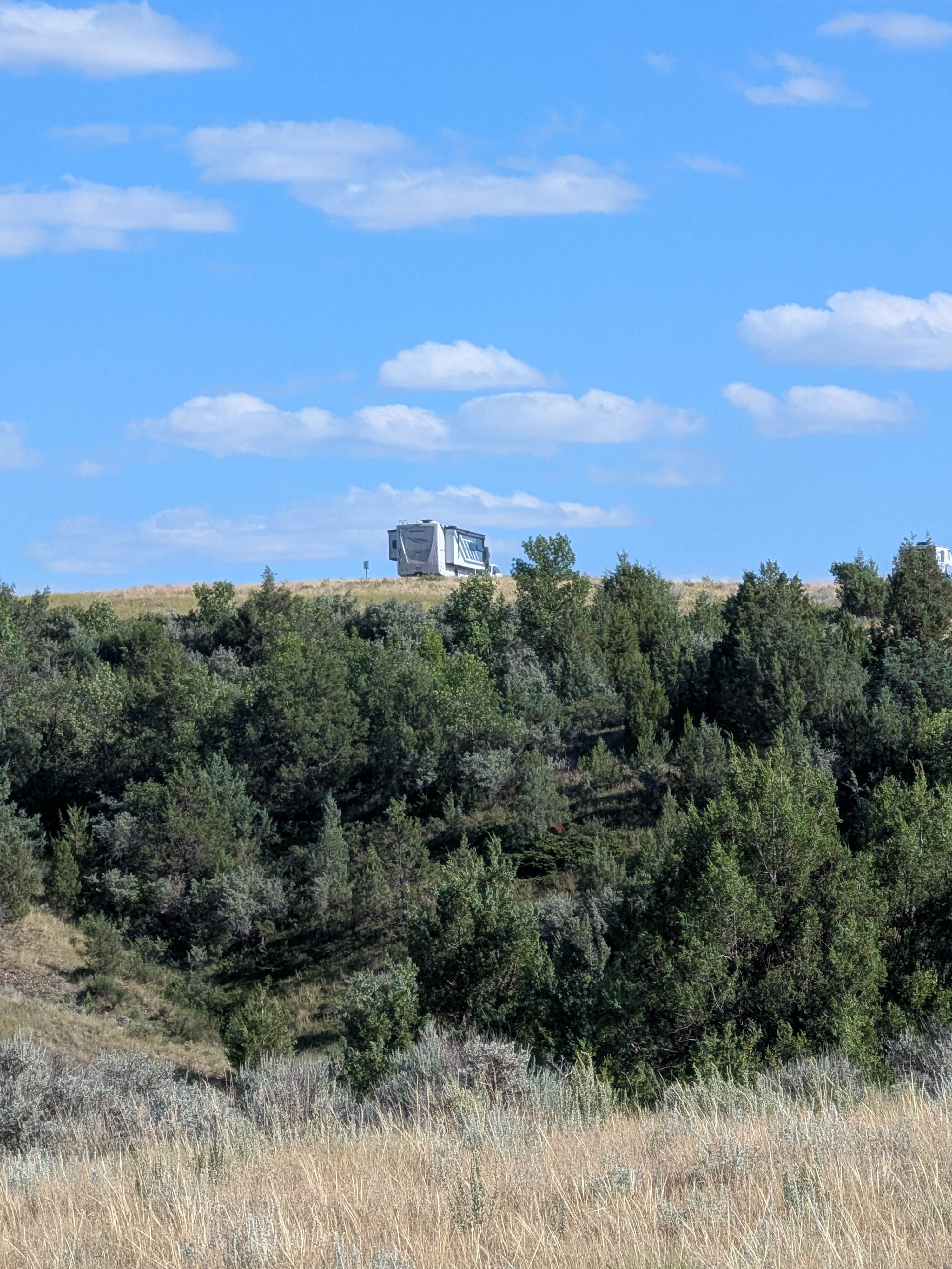 David Z.'s photo of a dispersed camping area at Dispersed Site - Grassland Boondocking near Theodore Roosevelt National Park