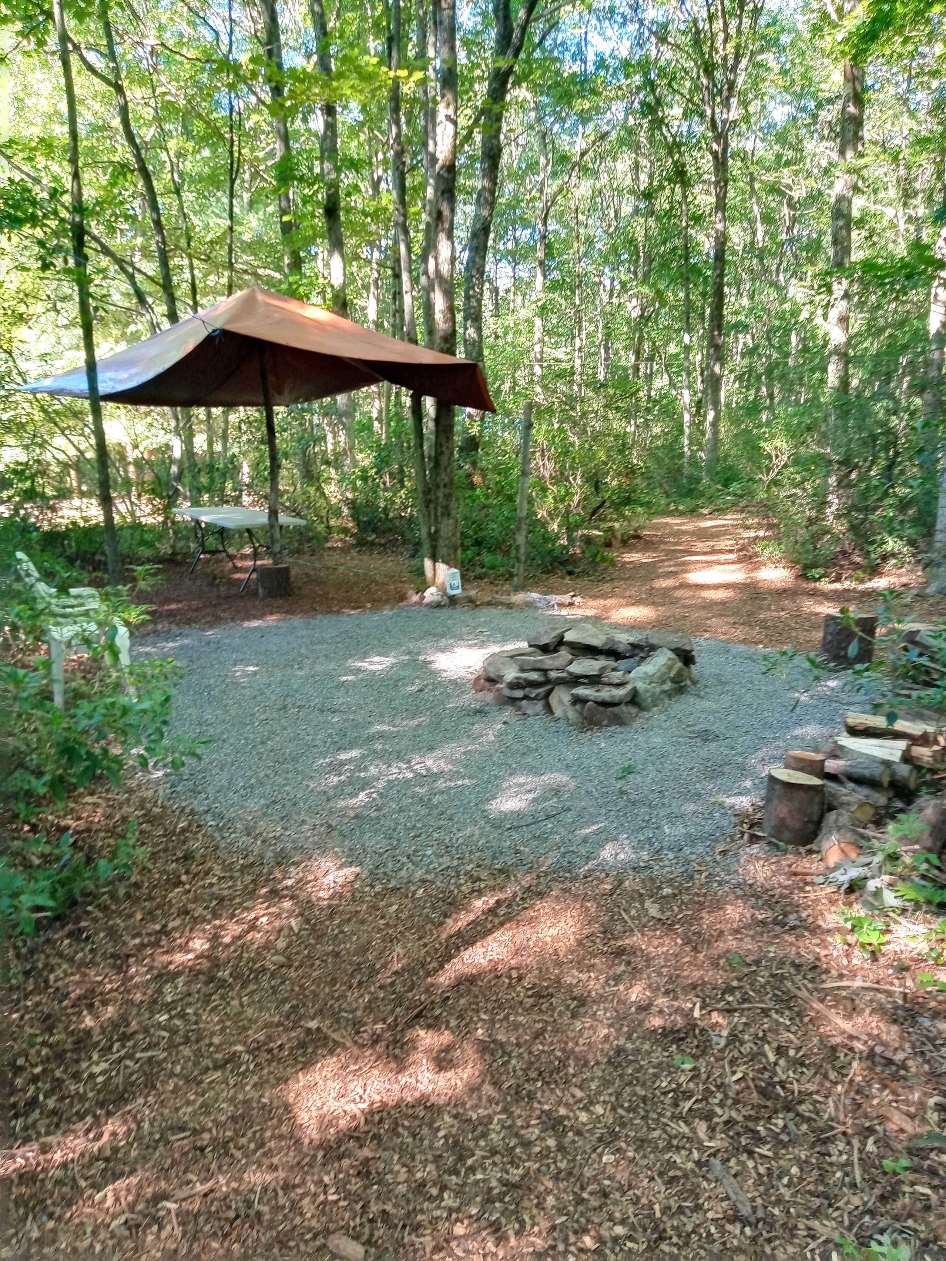Keith C.'s photo of tent camping at Scrub Mountain Retreat near Macungie, PA