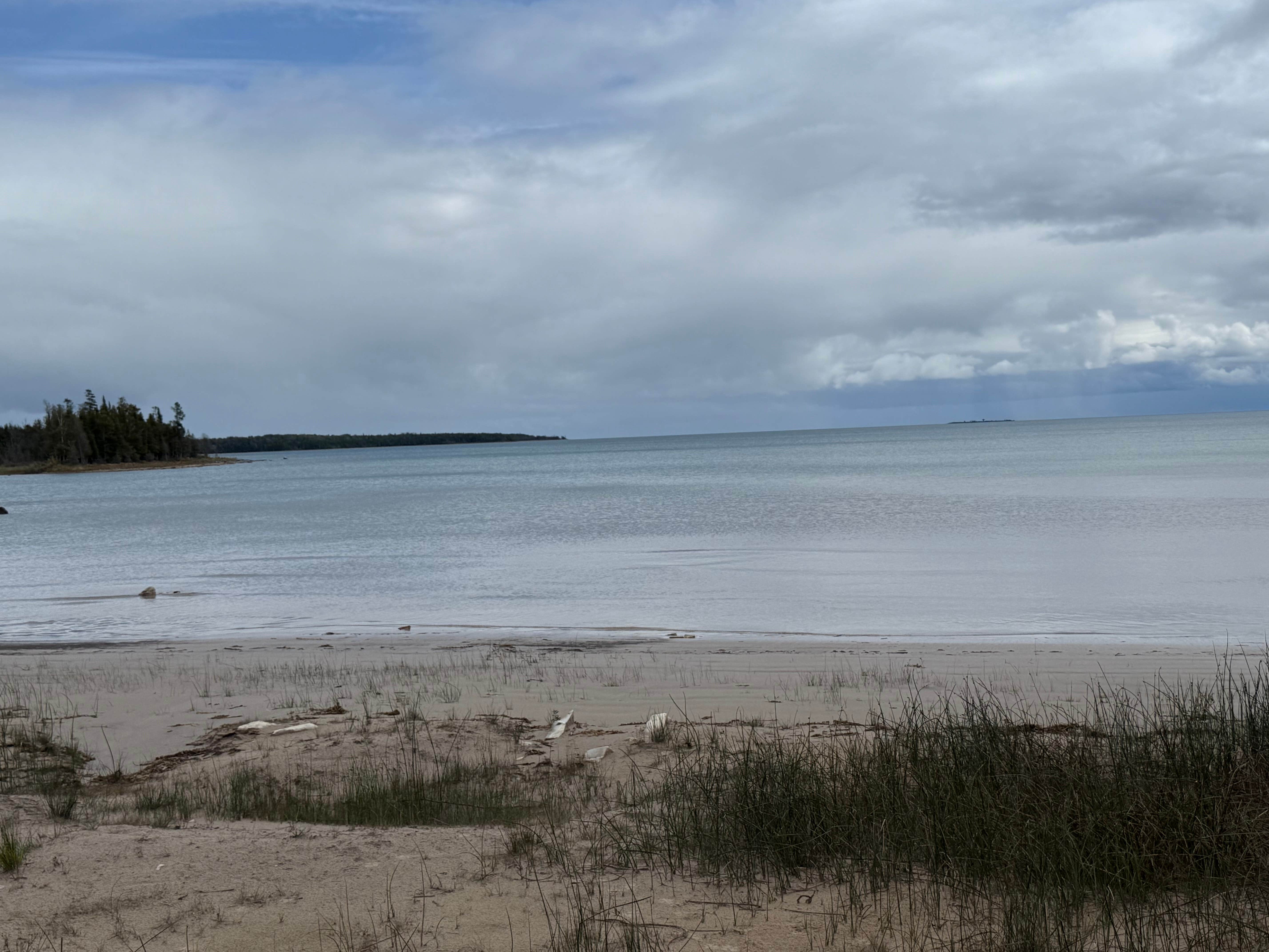 Barry M.'s photo of a dispersed camping area at Search Bay Dispersed near Rudyard, MI