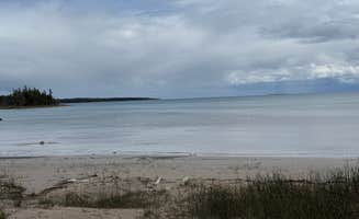 Barry M.'s photo of a dispersed camping area at Search Bay Dispersed near De Tour Village, MI
