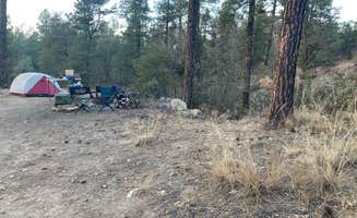 Glyn P.'s photo of a dispersed camping area at Senator Hwy Dispersed Camp Site near Prescott, AZ