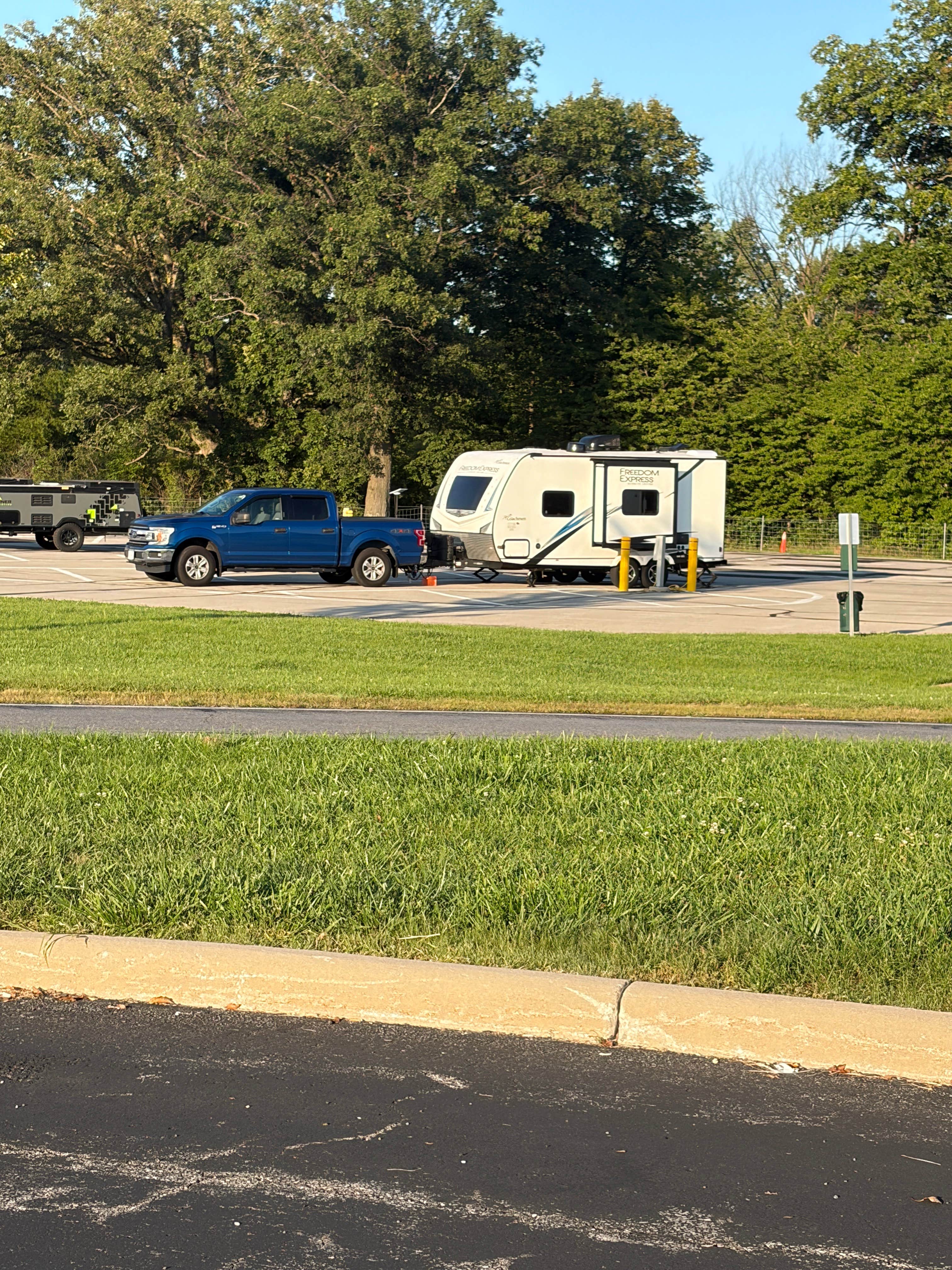 Camping near Lake Hudson Recreation Area: Indian Meadow Ohio Turnpike RV Lot, Fayette, Ohio