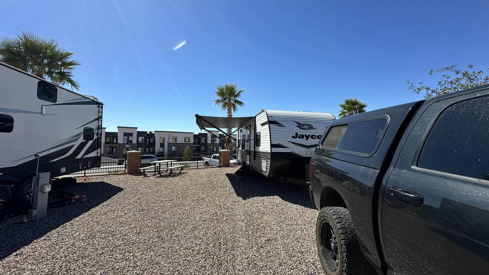 Baylee L.'s photo of rv camping at Settlers Point Luxury RV Resort near Dammeron Valley, UT
