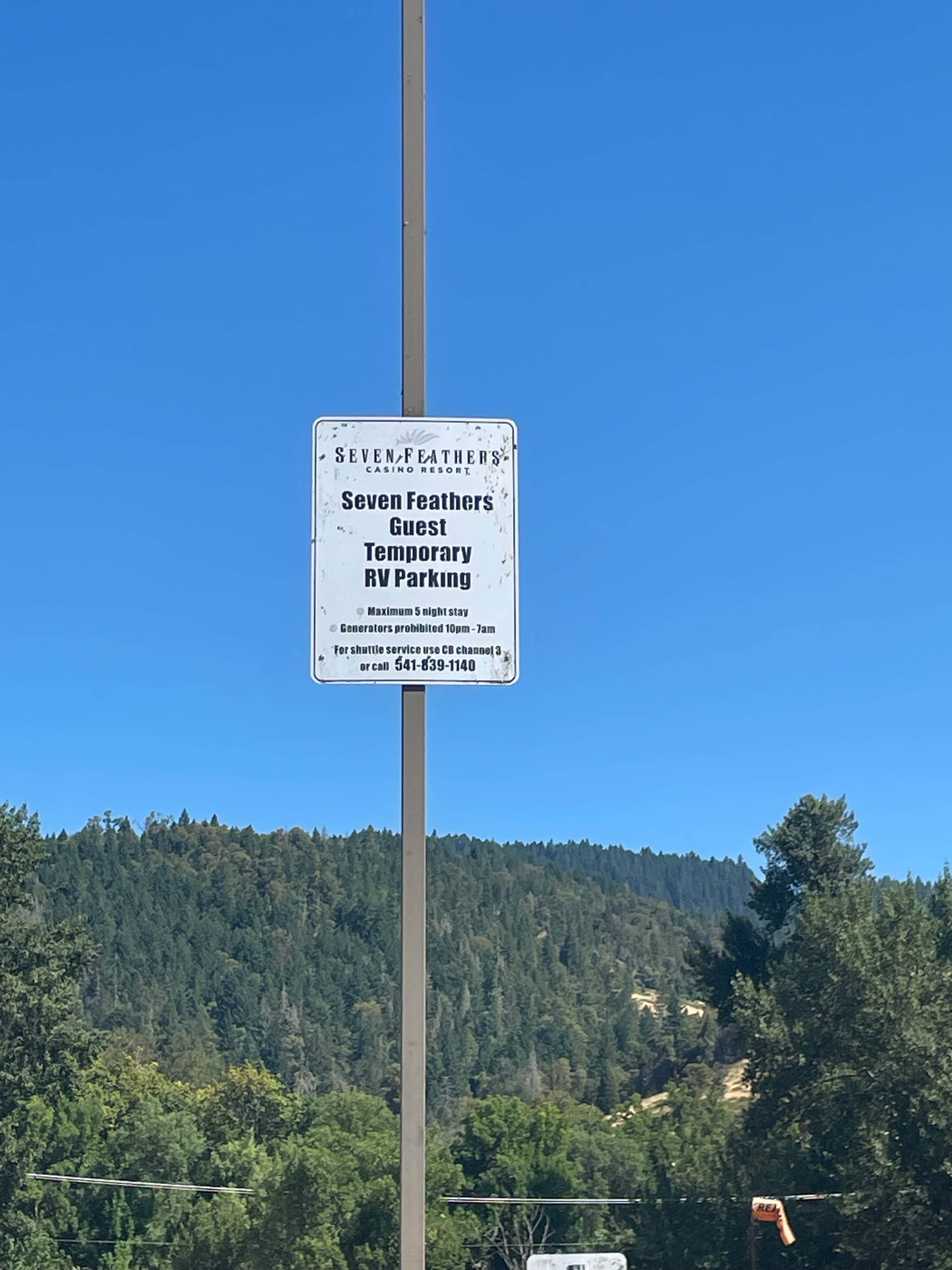 Camping near On The River Golf & RV Resort: Seven Feathers Casino Resort Dry Camping, Canyonville, Oregon