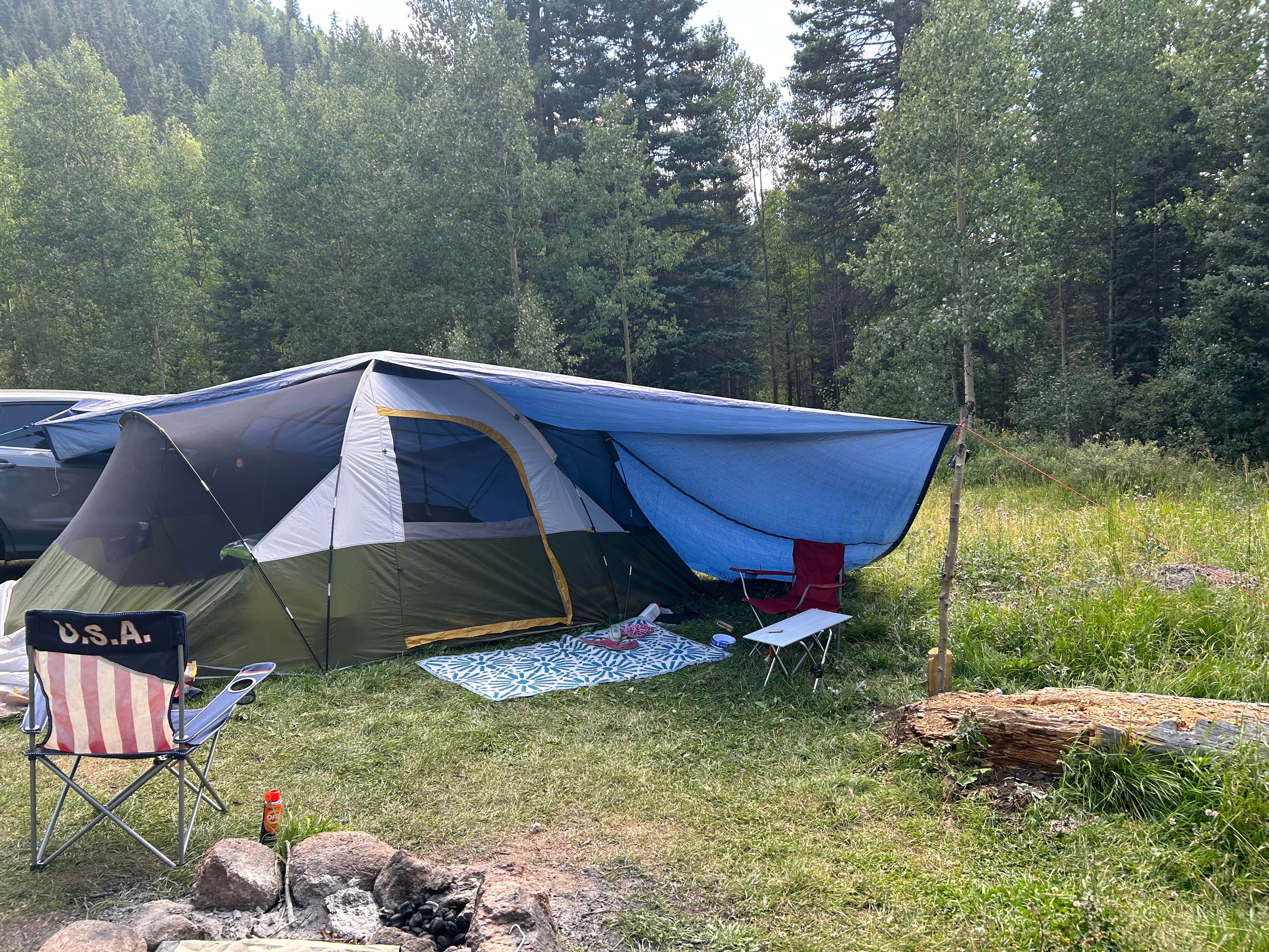 michelle H.'s photo of a dispersed camping area at Gold Camp Road/Forest Service Road 376 Dispersed near Florence, CO