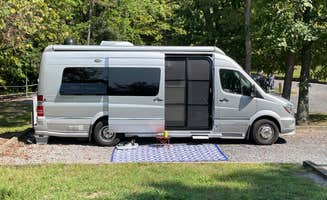 Margaret Y.'s photo of rv camping at Seven Points (PA) near Flinton, PA
