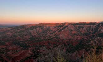 Camping near Mesquite Campground — Palo Duro Canyon State Park: SH 207 Palo Duro Canyon Overlook, Canyon, Texas