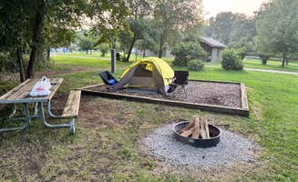Jeffrey L.'s photo of tent camping at Camp Shabbona Woods near Gary, IN