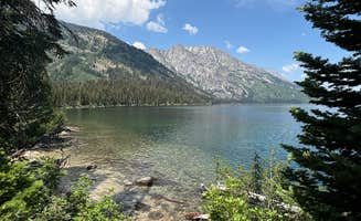 Eden B.'s photo of a dispersed camping area at Shadow Mountain Campground in Wyoming