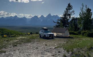 Christine M.'s photo at Shadow Mountain Designated Campsite 1 near Moose, WY