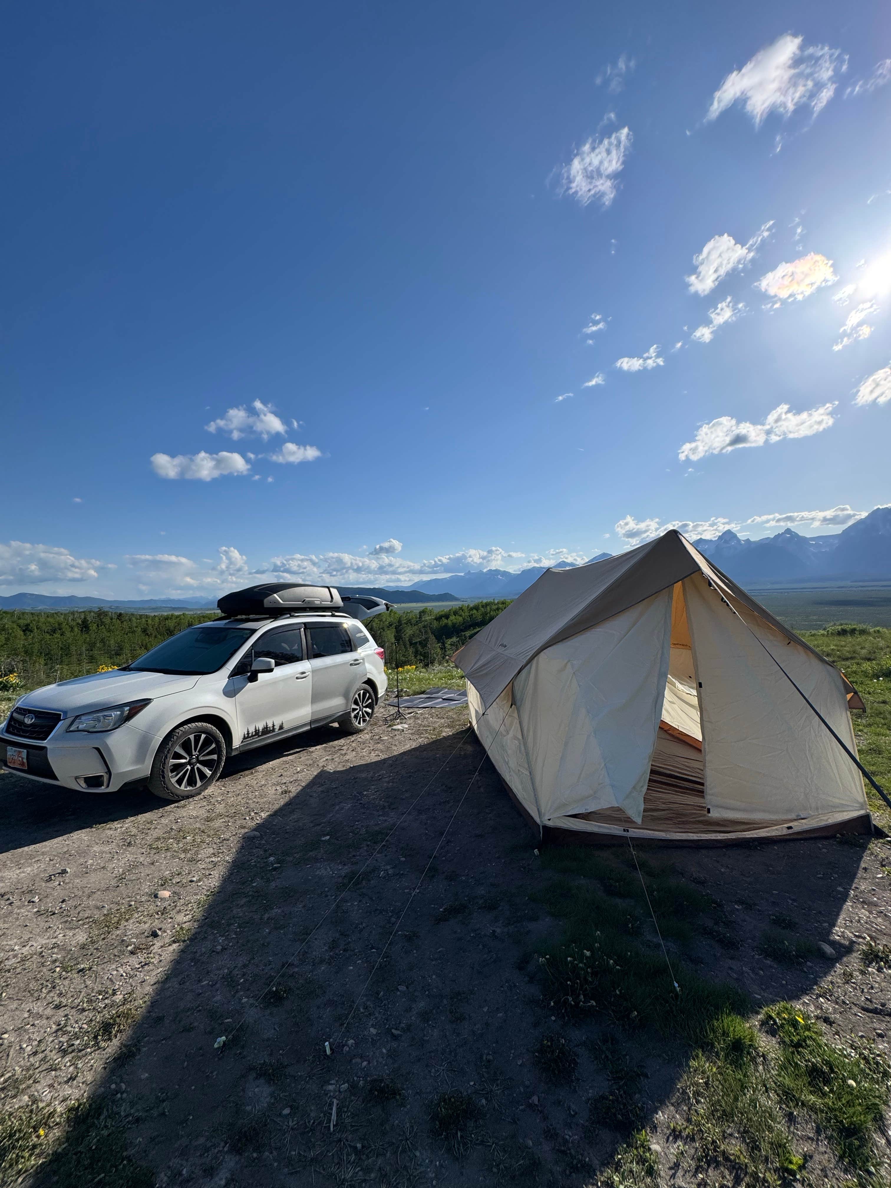 Shadow Mountain Designated Campsite 1