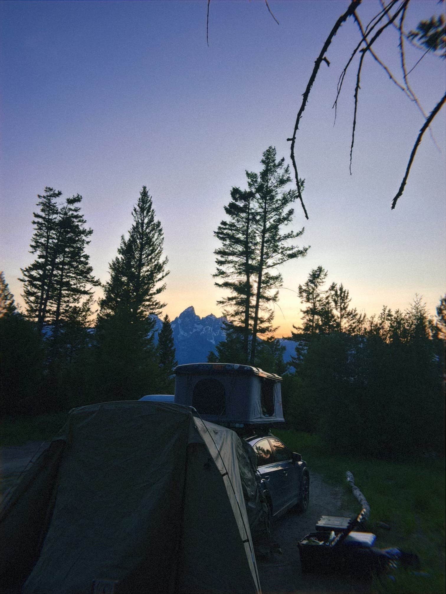 Camping near Shadow Mountain Dispersed Camping: Shadow Mountain Designated Campsites 10-11, Kelly, Wyoming