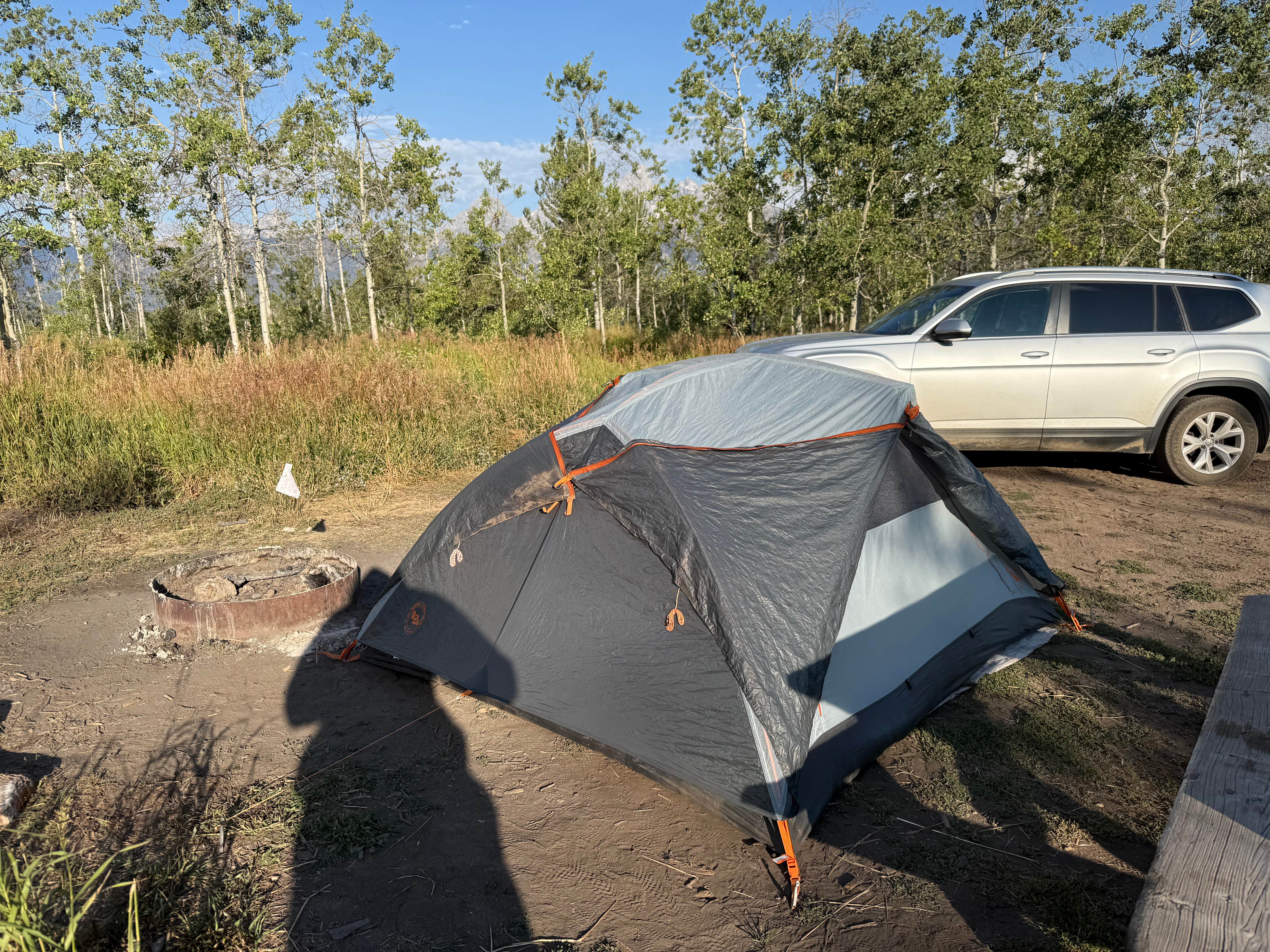 Camper-submitted photo at Shadow Mountain - Dispersed Campsite #10 near Wilson, WY