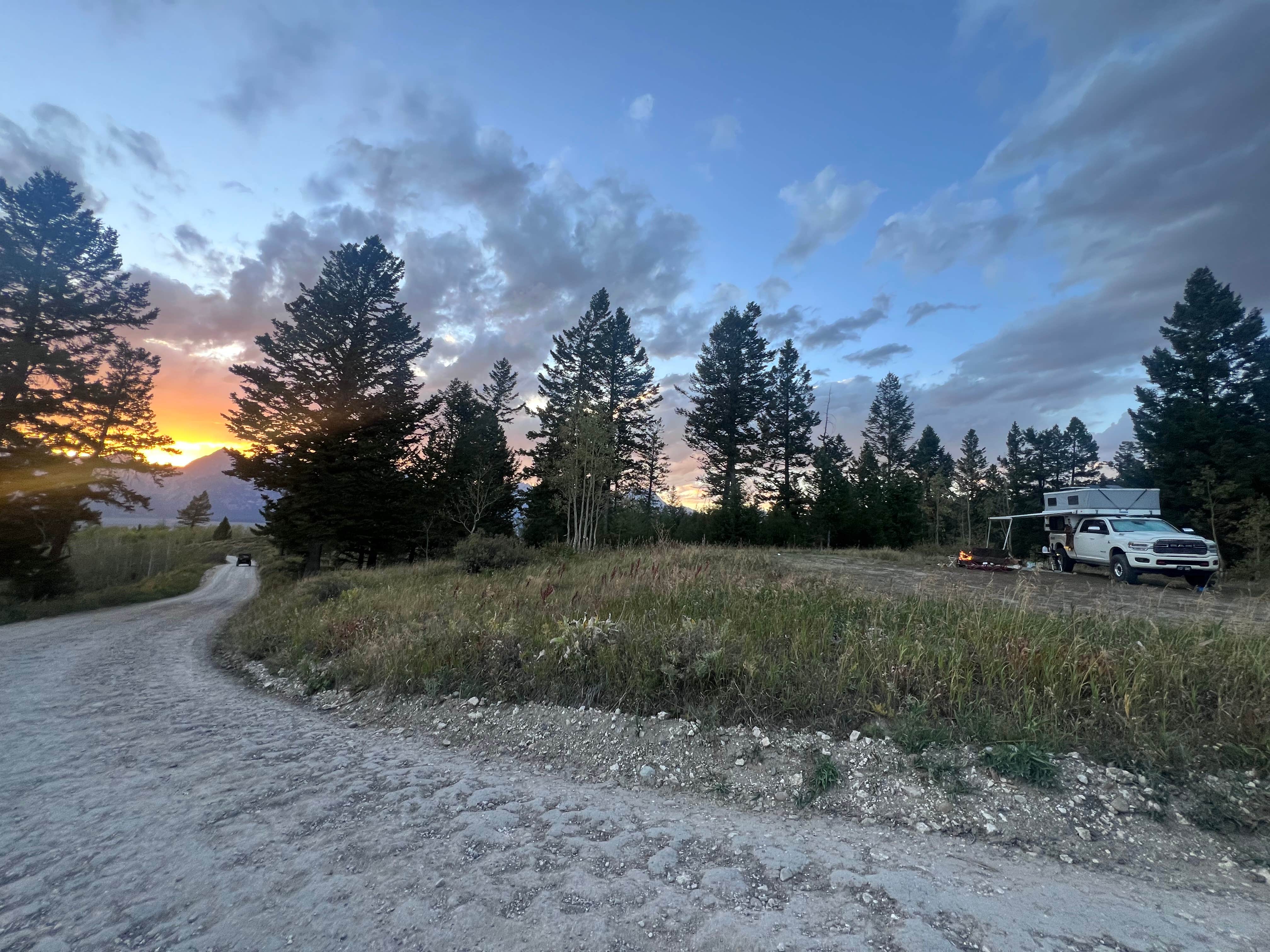 Dustin W.'s photo of a dispersed camping area at Shadow Mountain near Kelly, WY