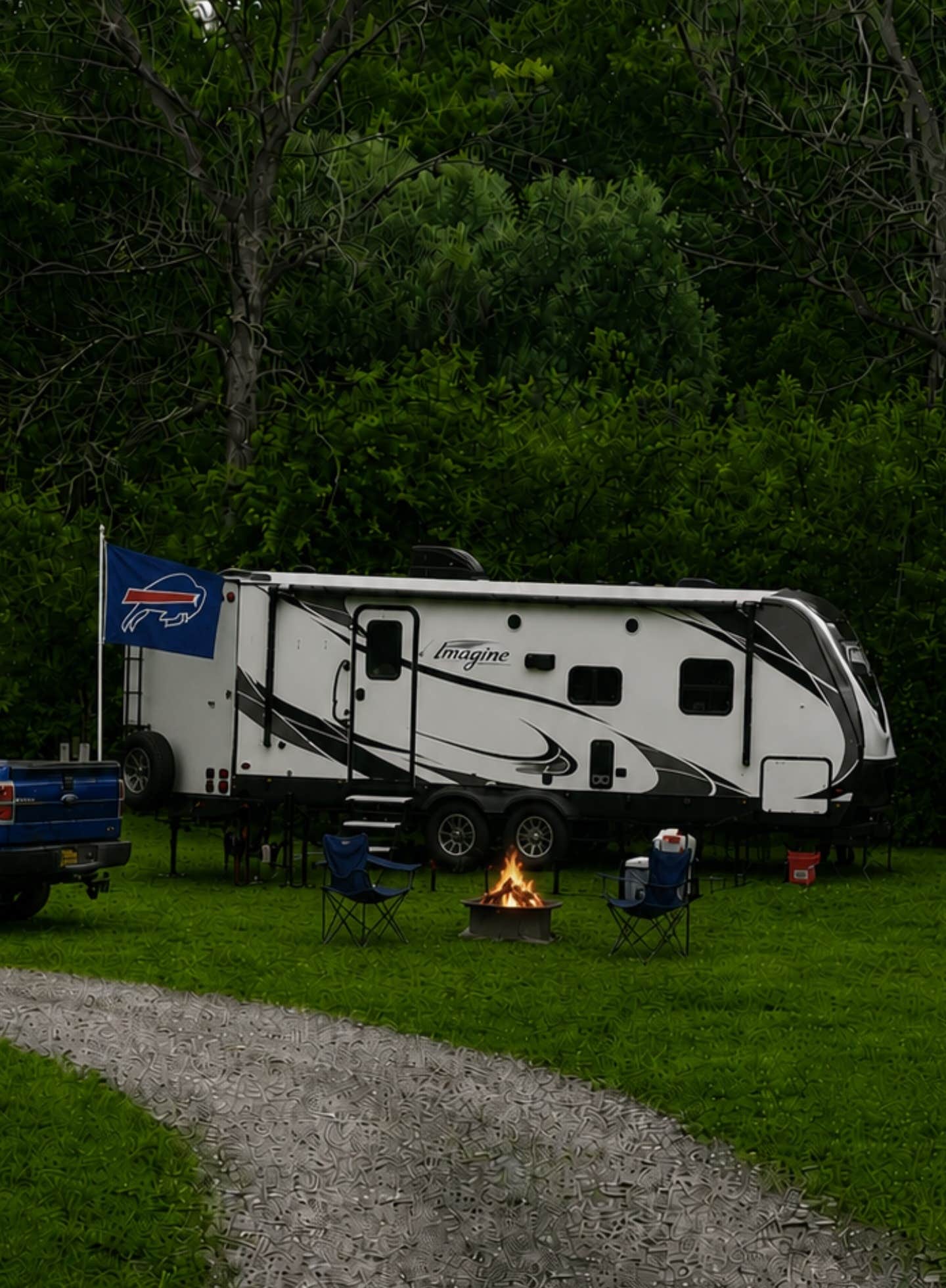 Elizabeth D.'s photo of rv camping at Shady Shores Campground near Brighton, NY