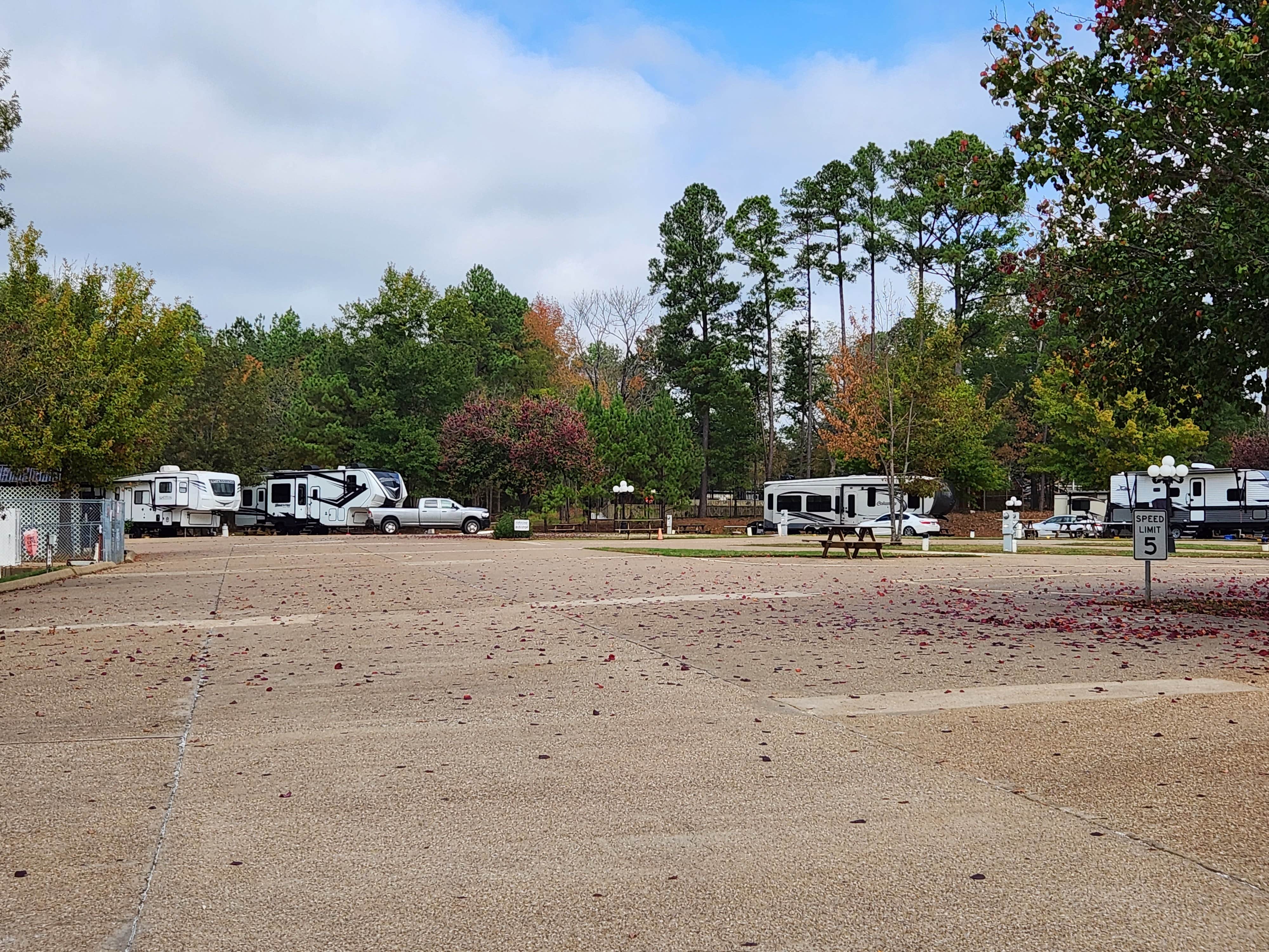 Mary T.'s photo of rv camping at Shallow Creek RV Park near Mount Enterprise, TX