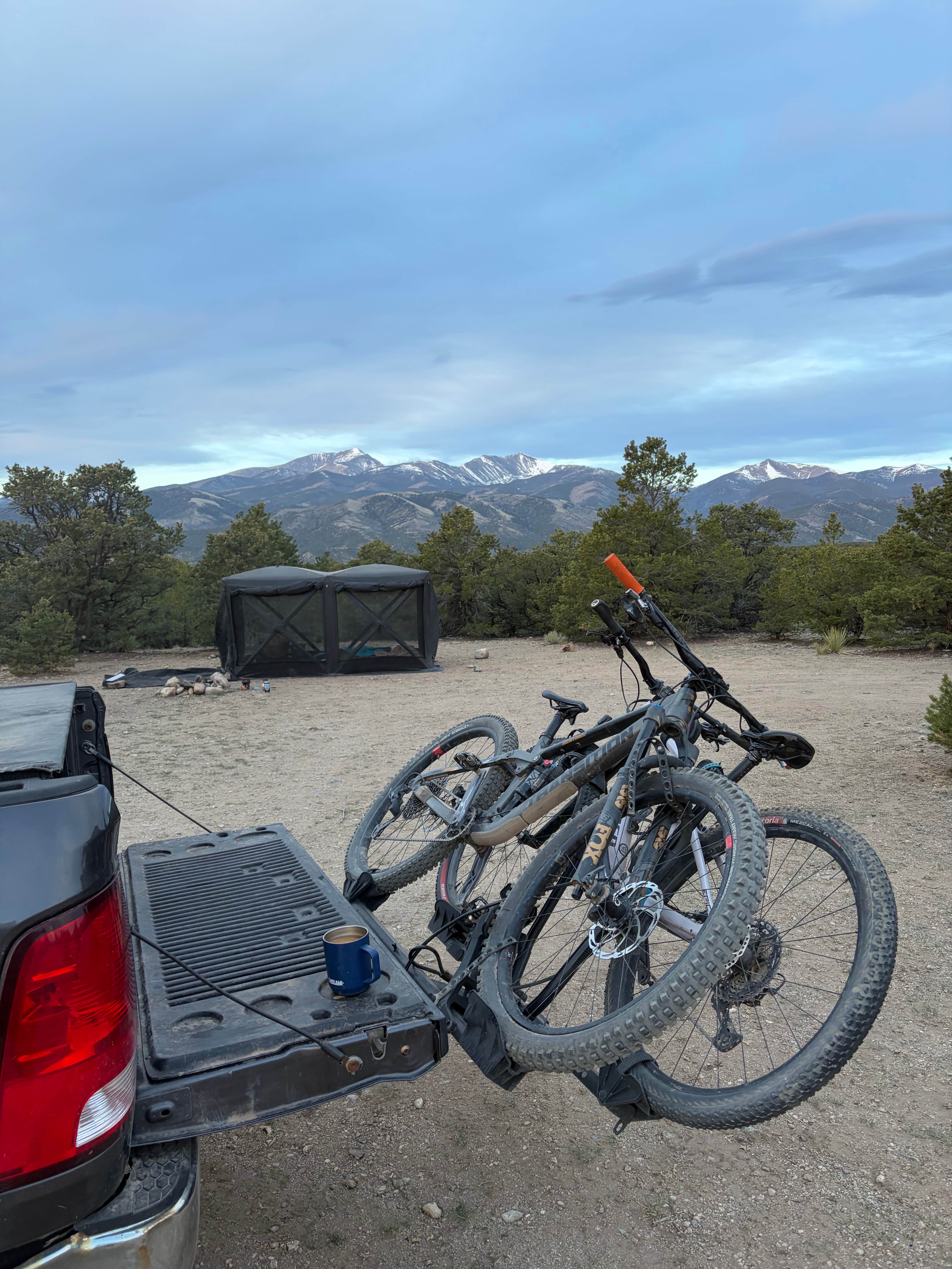 Camper-submitted photo at Shavano Mountain near Poncha Springs, CO