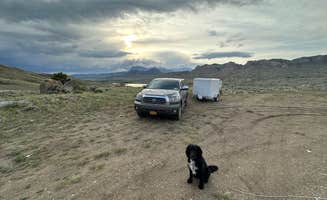 Bruce S.'s photo of camping with pets at Sheep Mountain BLM near Frannie, WY