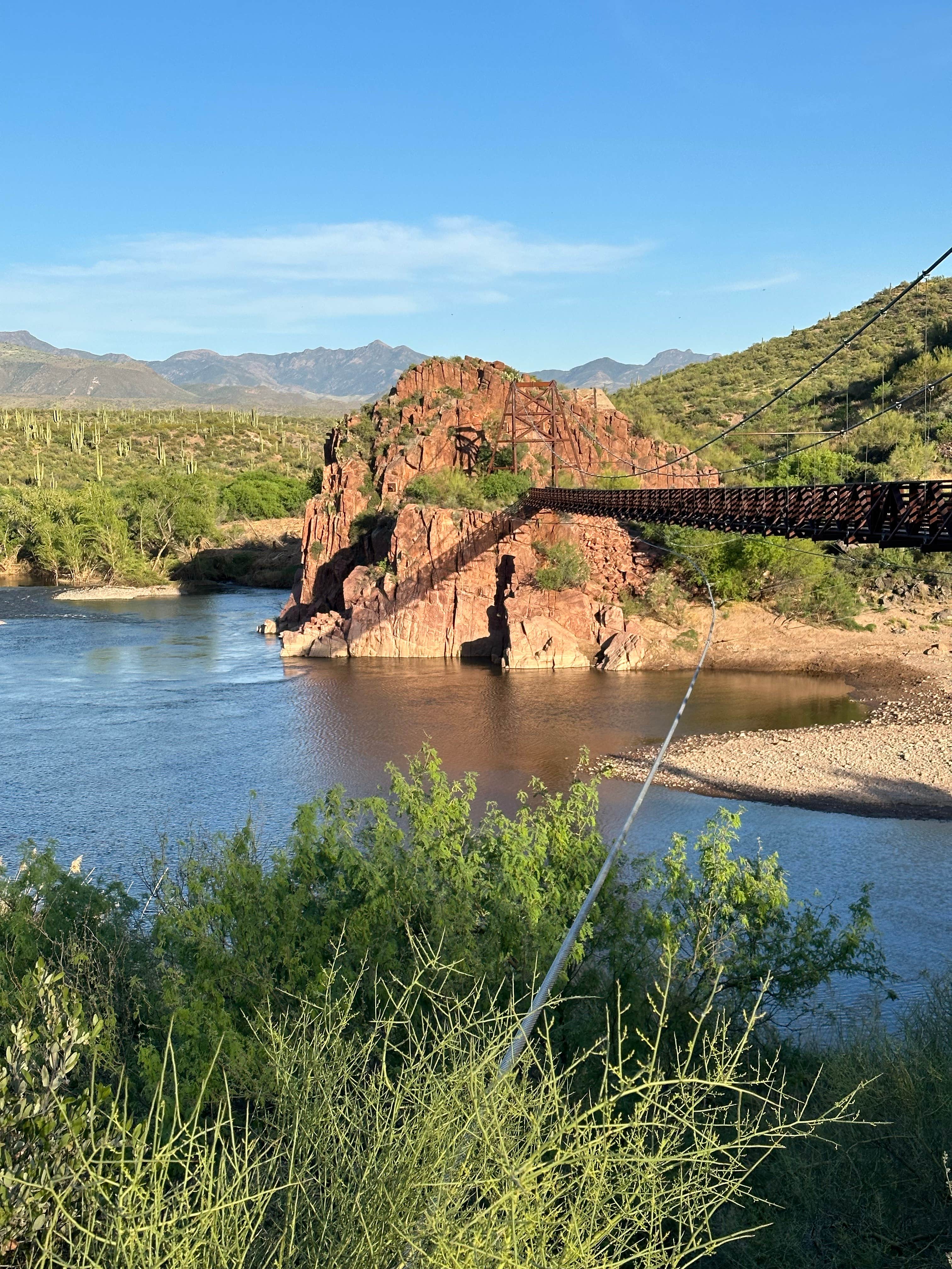Josh S.'s photo of a dispersed camping area at Sheeps Bridge BLM Area - Arizona near Anthem, AZ