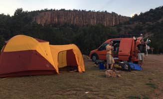 Bille W.'s photo of tent camping at Shelf Road Sites near Cañon City, CO