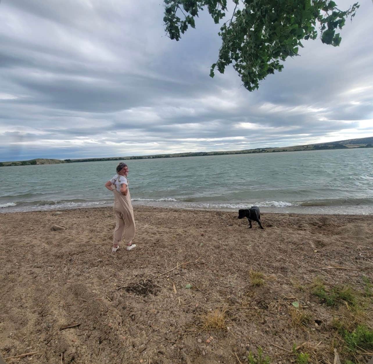 Alex D.'s photo of camping with pets at Sheps Canyon Recreation Area near Crawford, NE