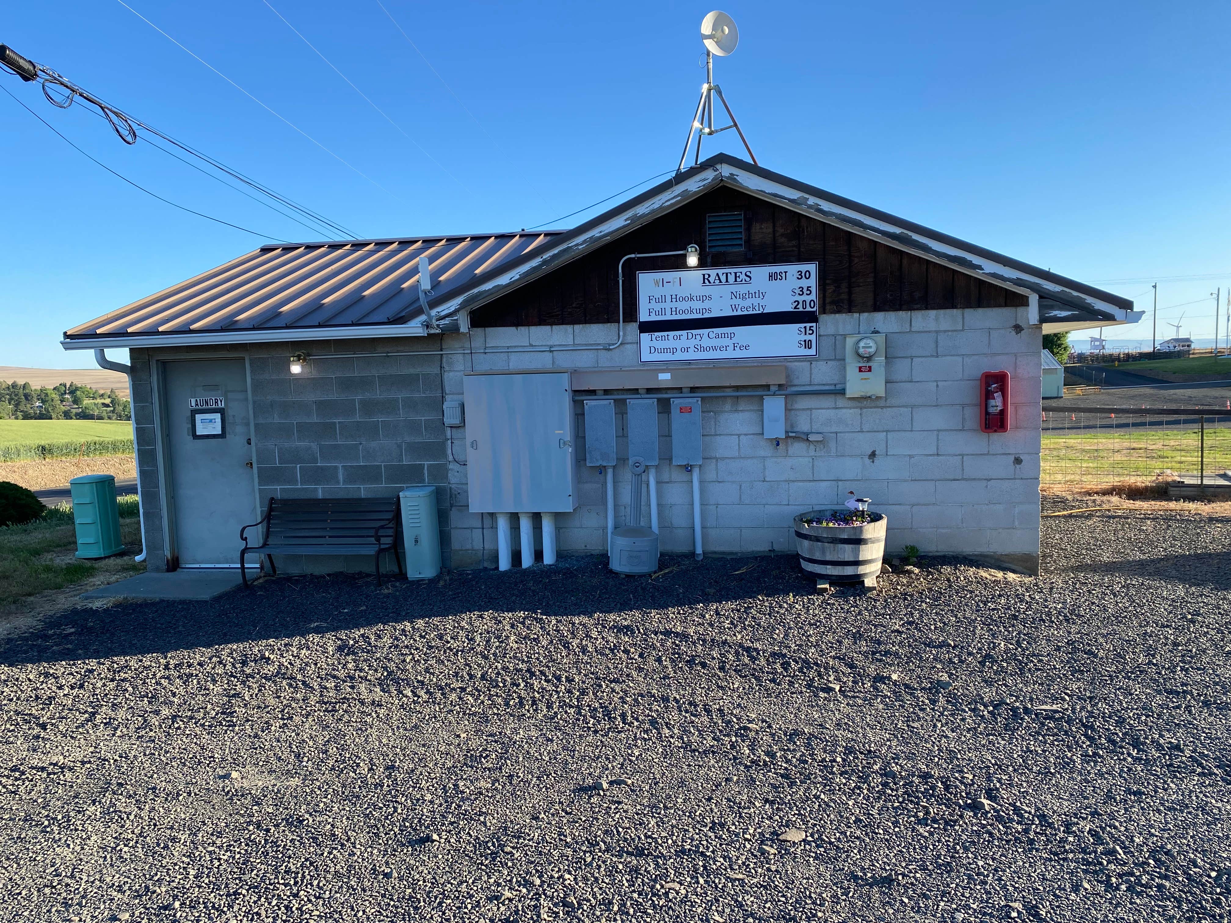 Camper-submitted photo at Sherman County RV Park near Mikkalo, OR
