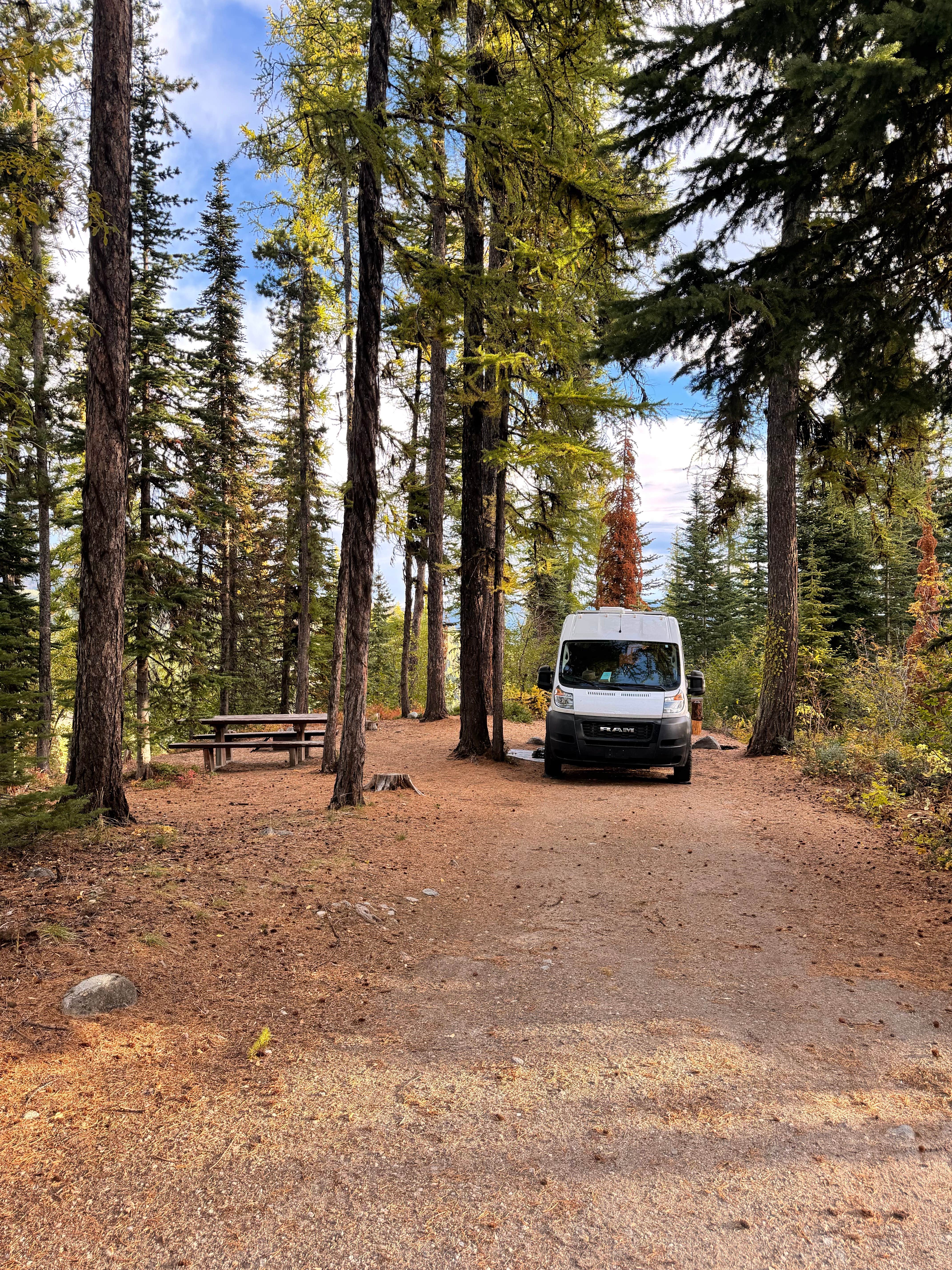 Camper-submitted photo at Sherman Pass Overlook Campground near Malo, WA