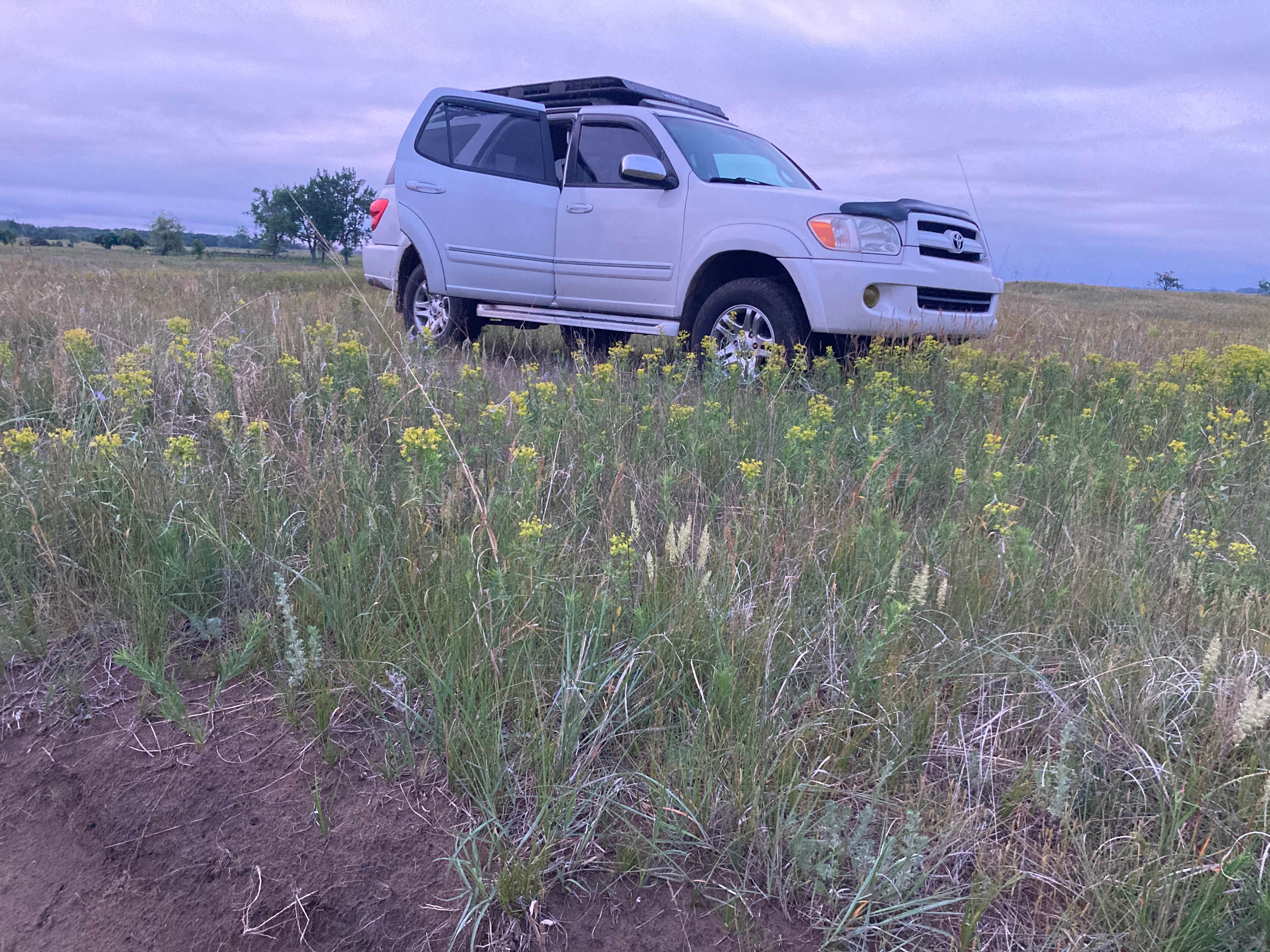 Camper-submitted photo at Sheyenne National Grassland near West Fargo, ND