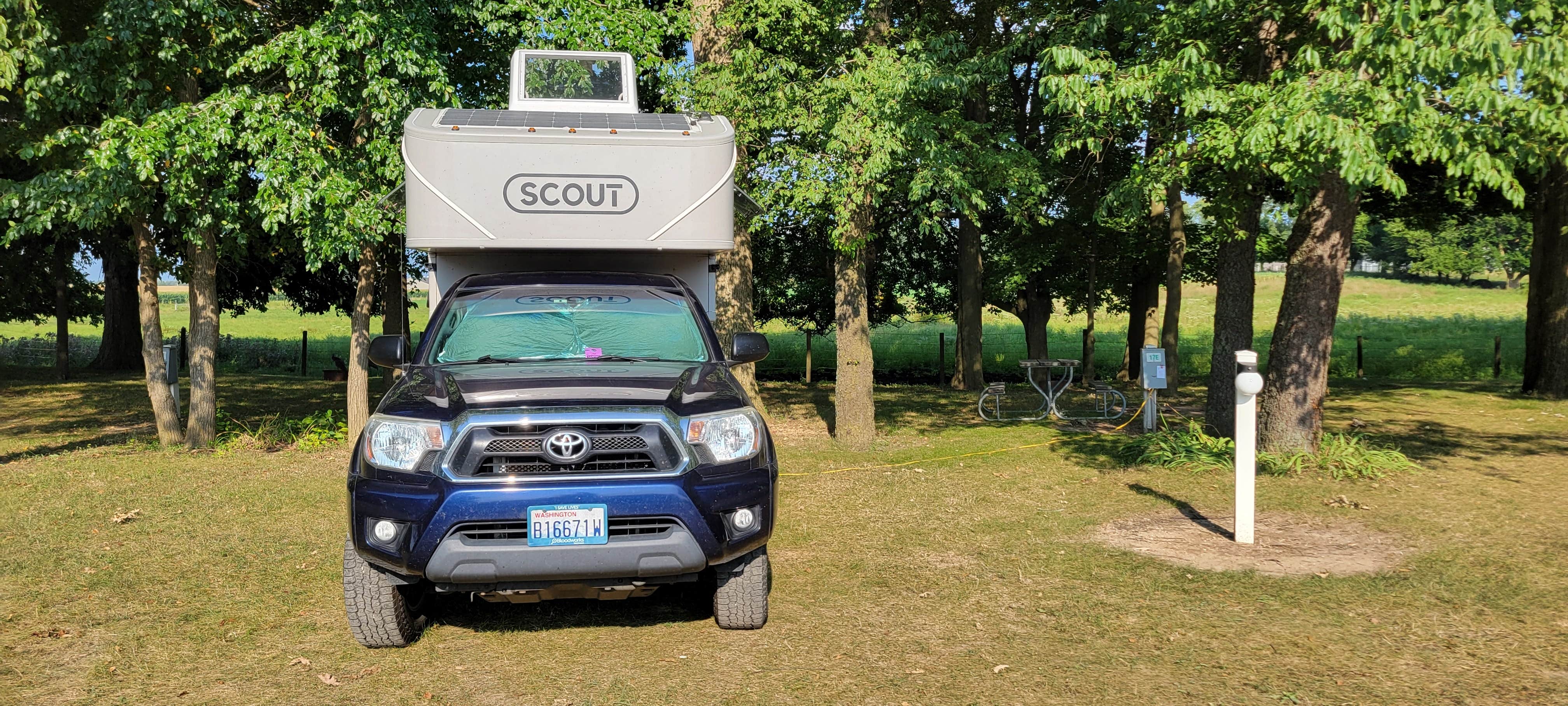 Camper-submitted photo at Shipshewana Campground South Park near Bristol, IN