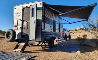 Amilyn W.'s photo of rv camping at Shootout Arena RV Park near Cochise, AZ
