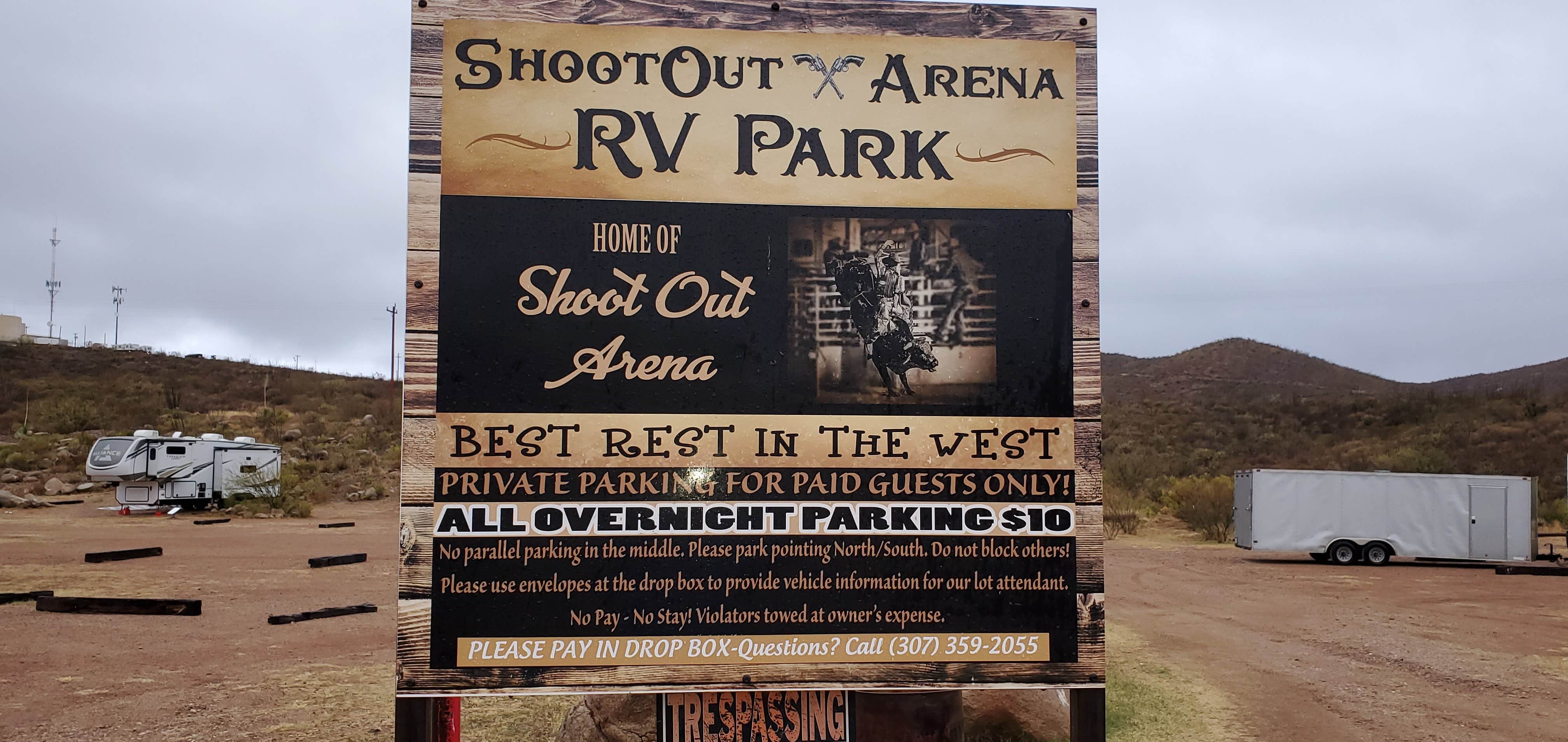 Camper submitted image from Shootout Arena RV Park - 4