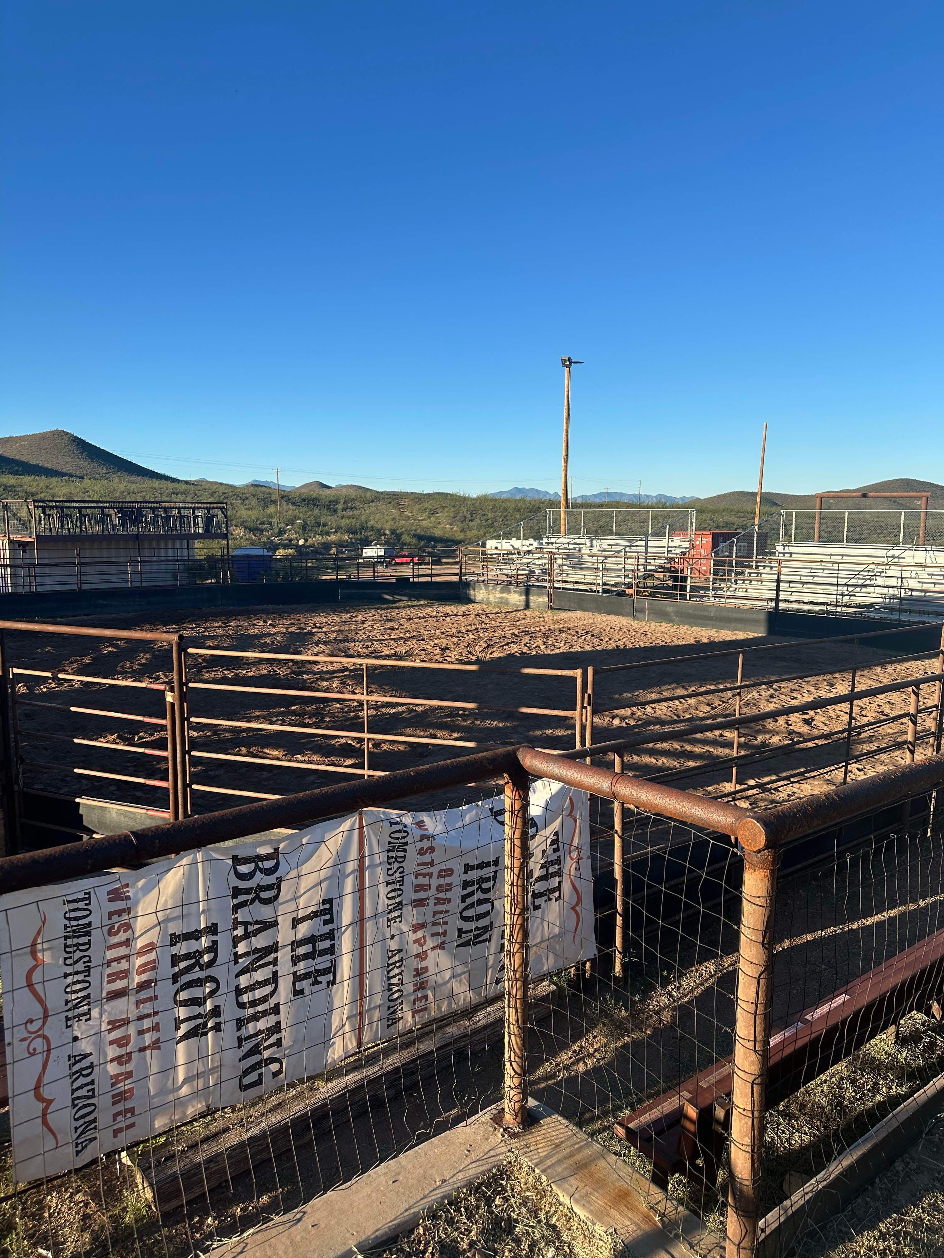 Camper-submitted photo at Shootout Arena RV Park near Huachuca City, AZ
