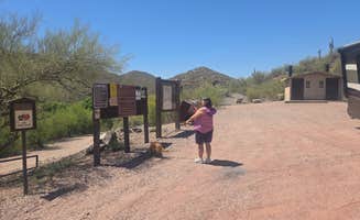 mark F.'s photo of camping with pets at Shores Recreation Area near Oracle, AZ