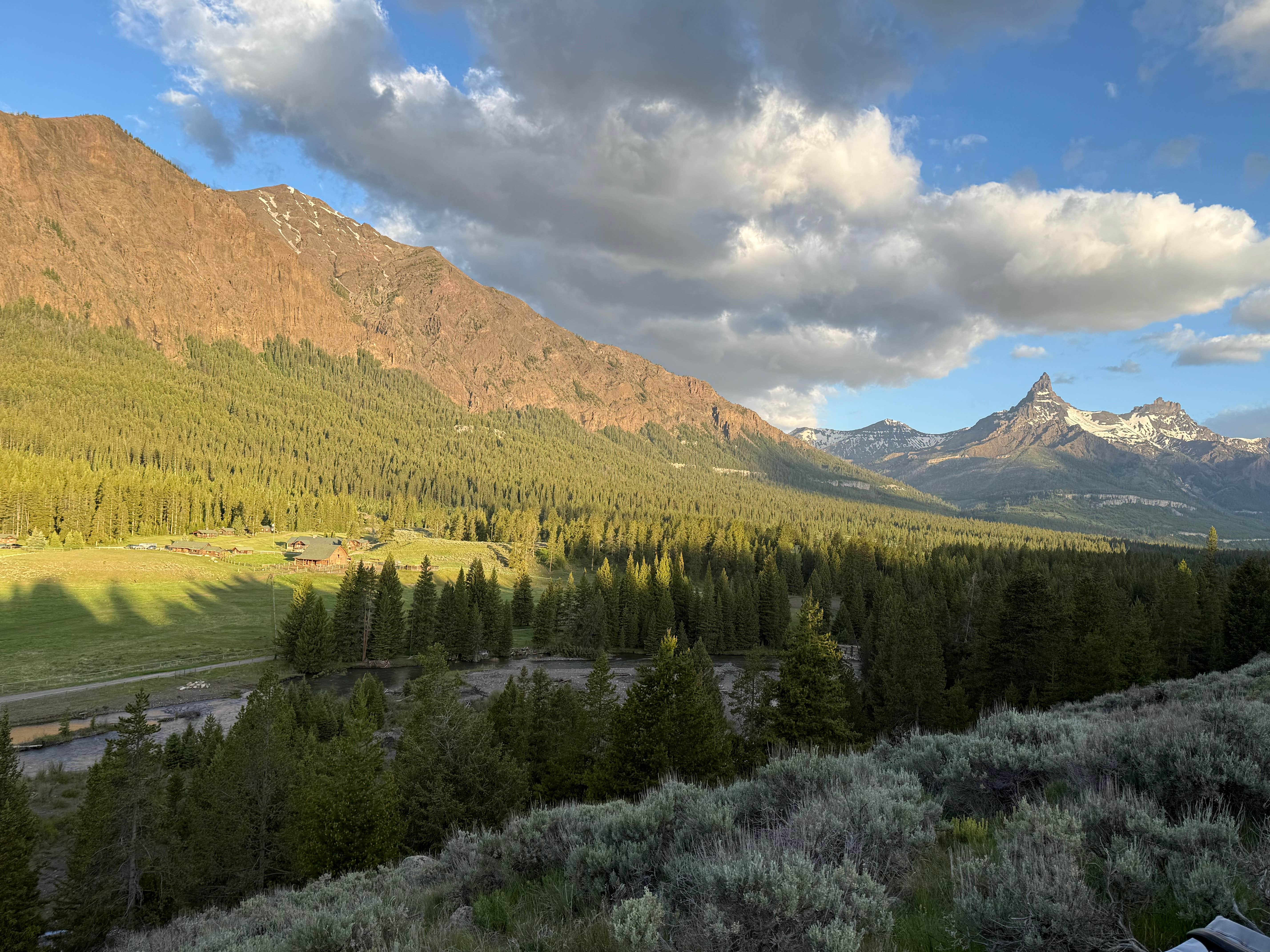 Camper-submitted photo at Shoshone National Forest Crazy Creek Campground near Cooke City, MT