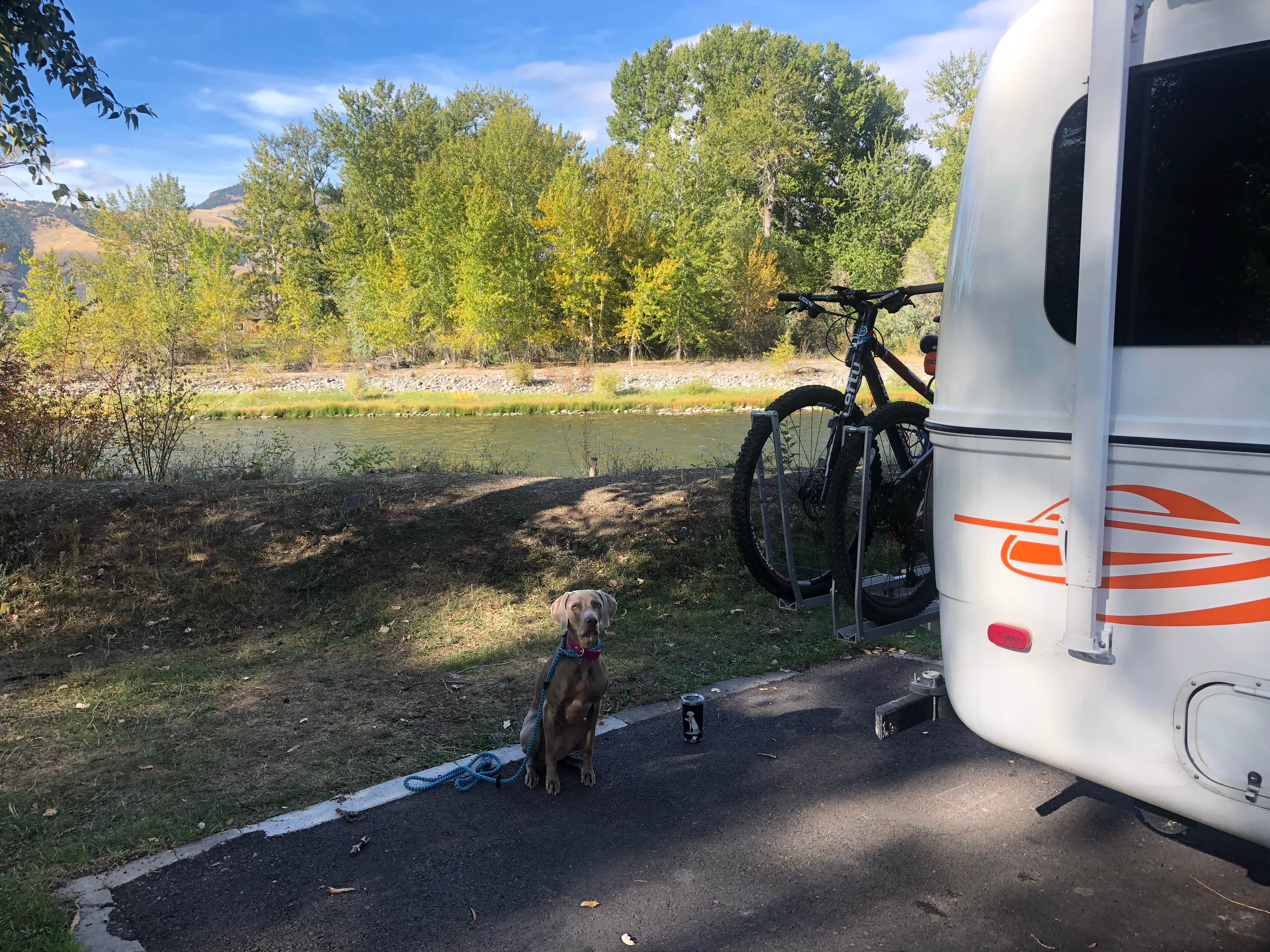 Michael's photo of rv camping at Shoup Bridge Campground — Salmon Field Office (Blm) near Cobalt, ID